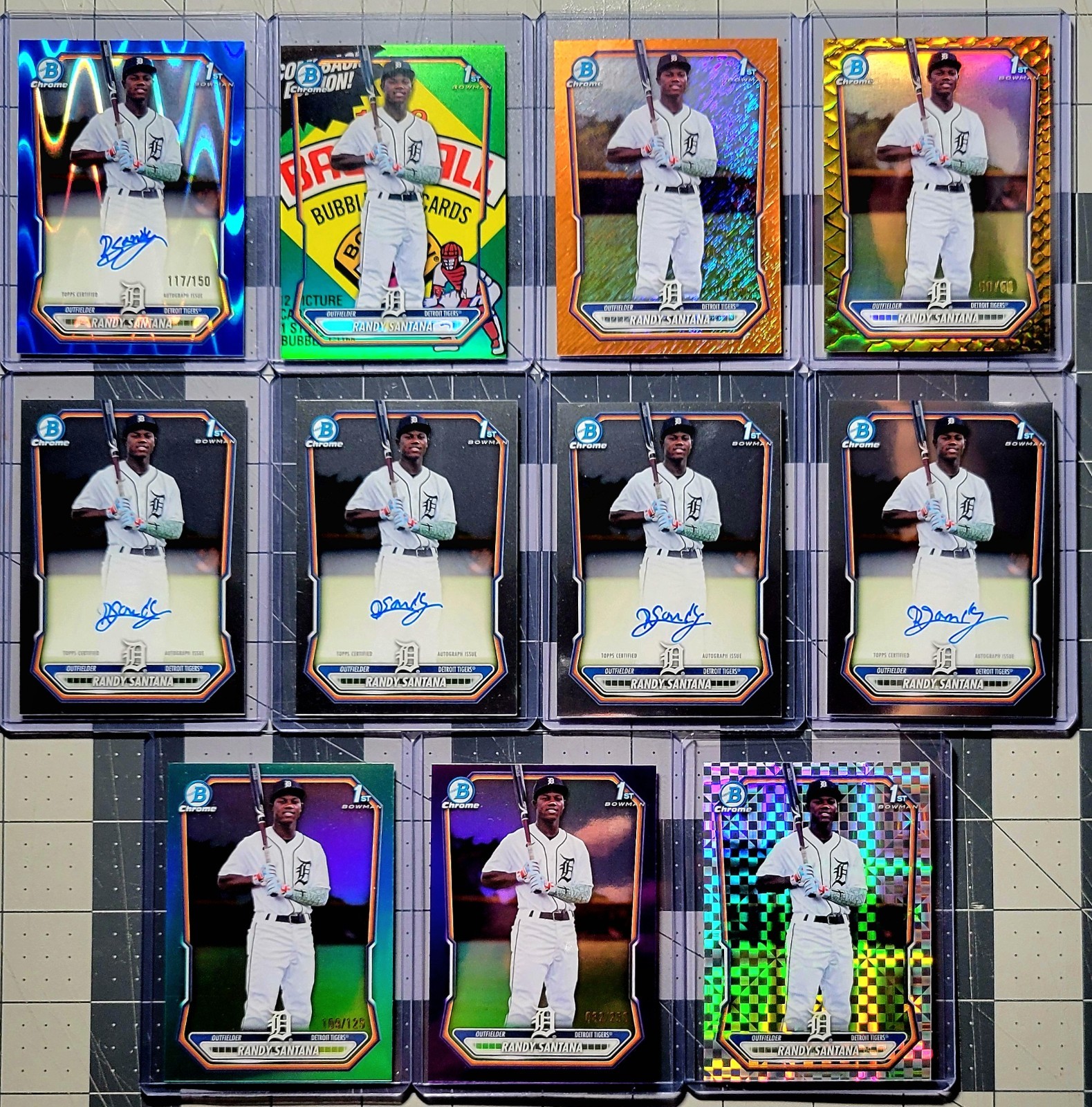 2026 Bowman Chrome Randy Santana Packfractor /89 Gold /50 & More Auto/Paralell 2026 Bowman Chrome Randy Santana Packfractor /89 Gold /50 & More Auto/Paralell