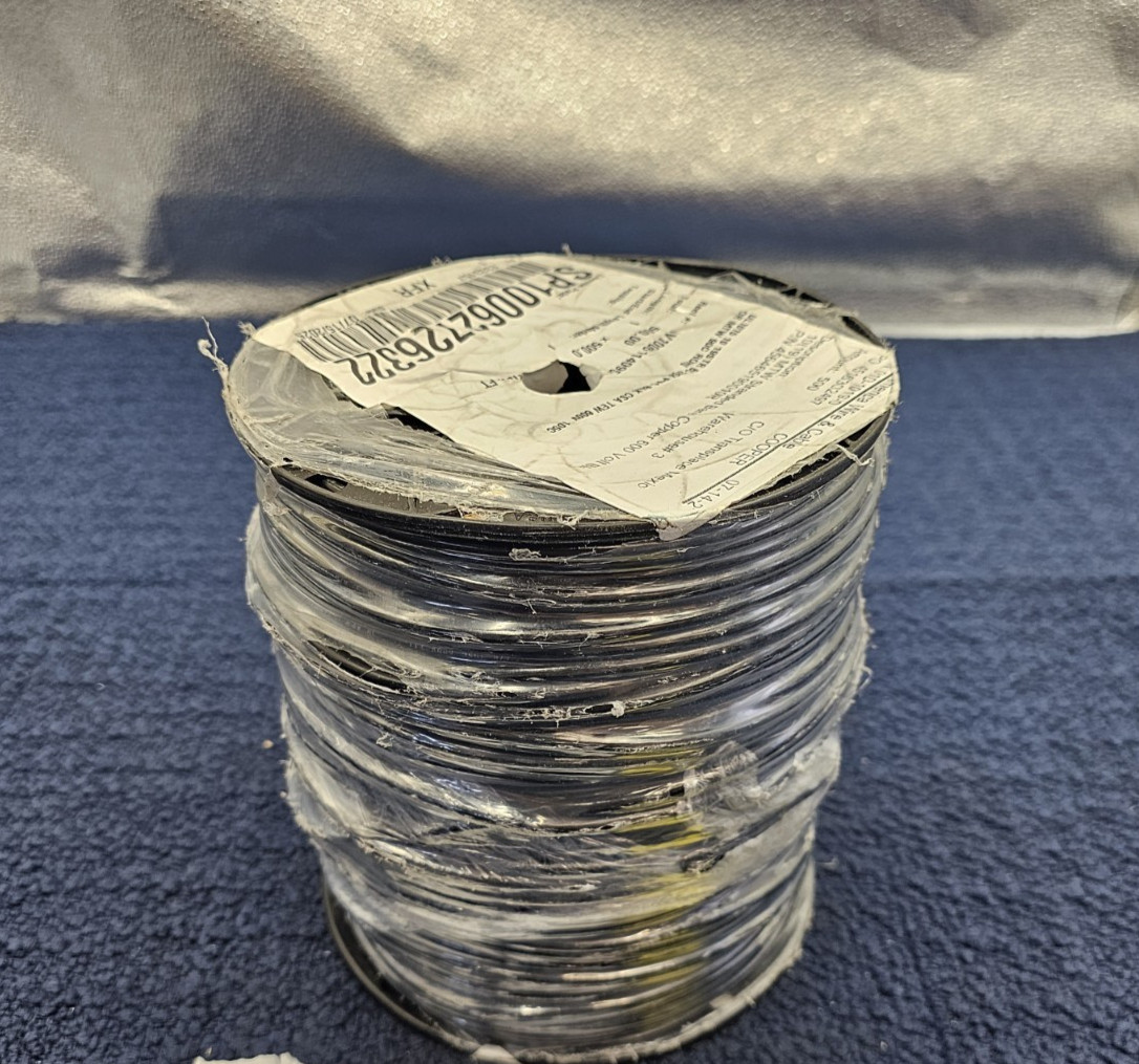 Southwire 1015BC-10/19-0 500FT Hook-Up Wire 10 AWG 19 Strand 600V Bare Copper