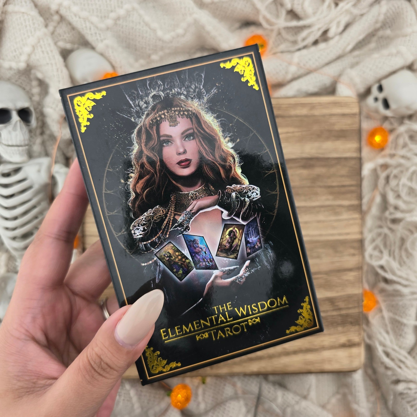 The Elemental Wisdom Tarot Cards 78 Card Complete Deck 2020 Taroteca Studio