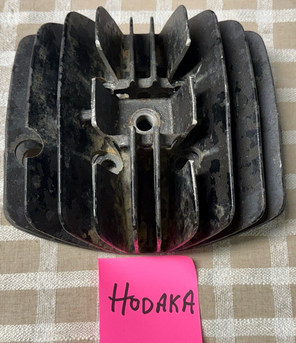 Vintage EC Birt Hodaka 125 Combat Wombat Racing Cylinder Head RARE 1970s