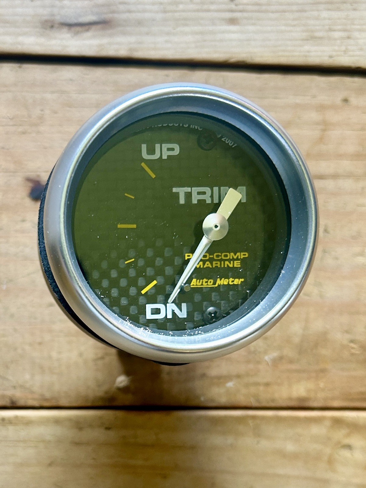 Auto Meter Pro Comp Marine - boat trim gauge