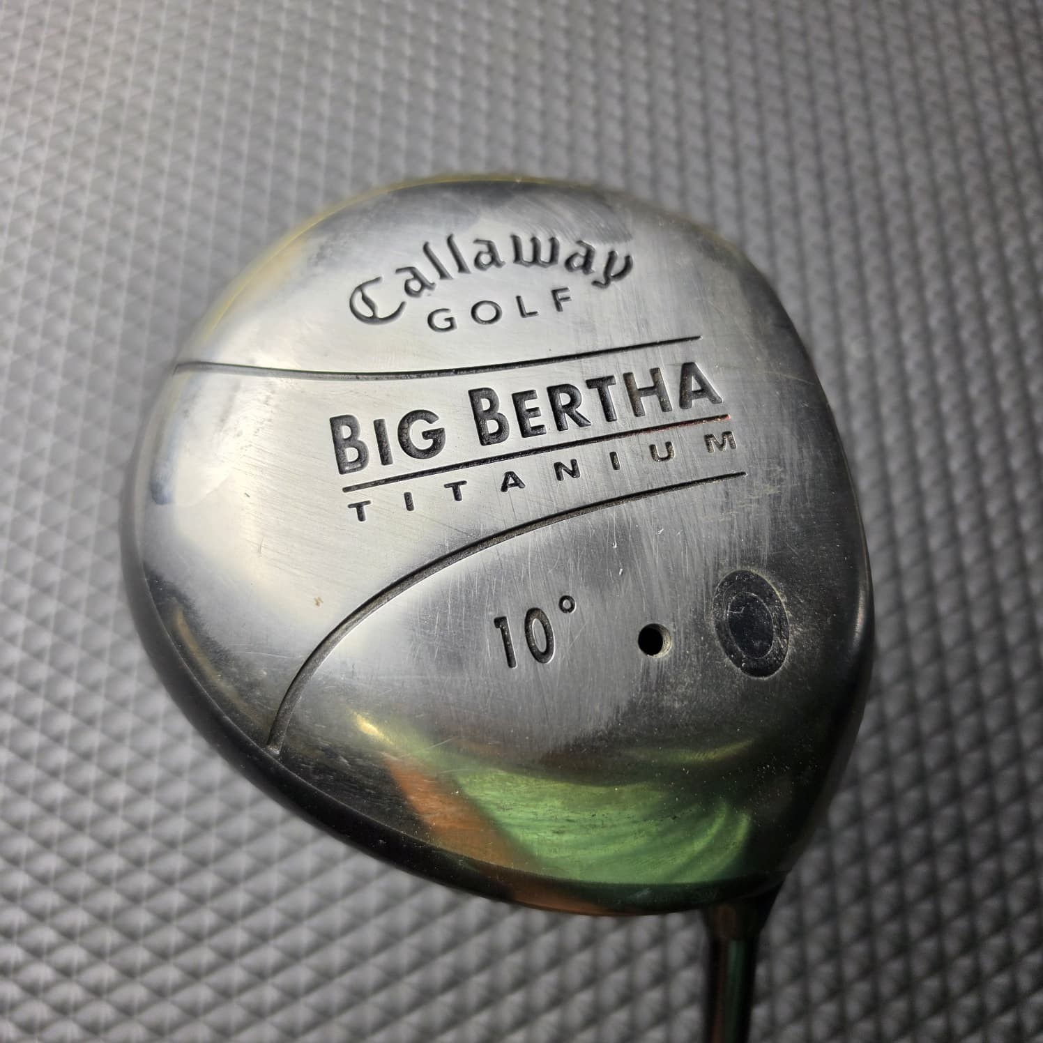 Callaway Big Bertha Titanium Driver 10° RH RCH 65w Firm Flex Approx 44.5'' Callaway Big Bertha Titanium Driver 10° RH RCH 65w Firm Flex Approx 44.5''