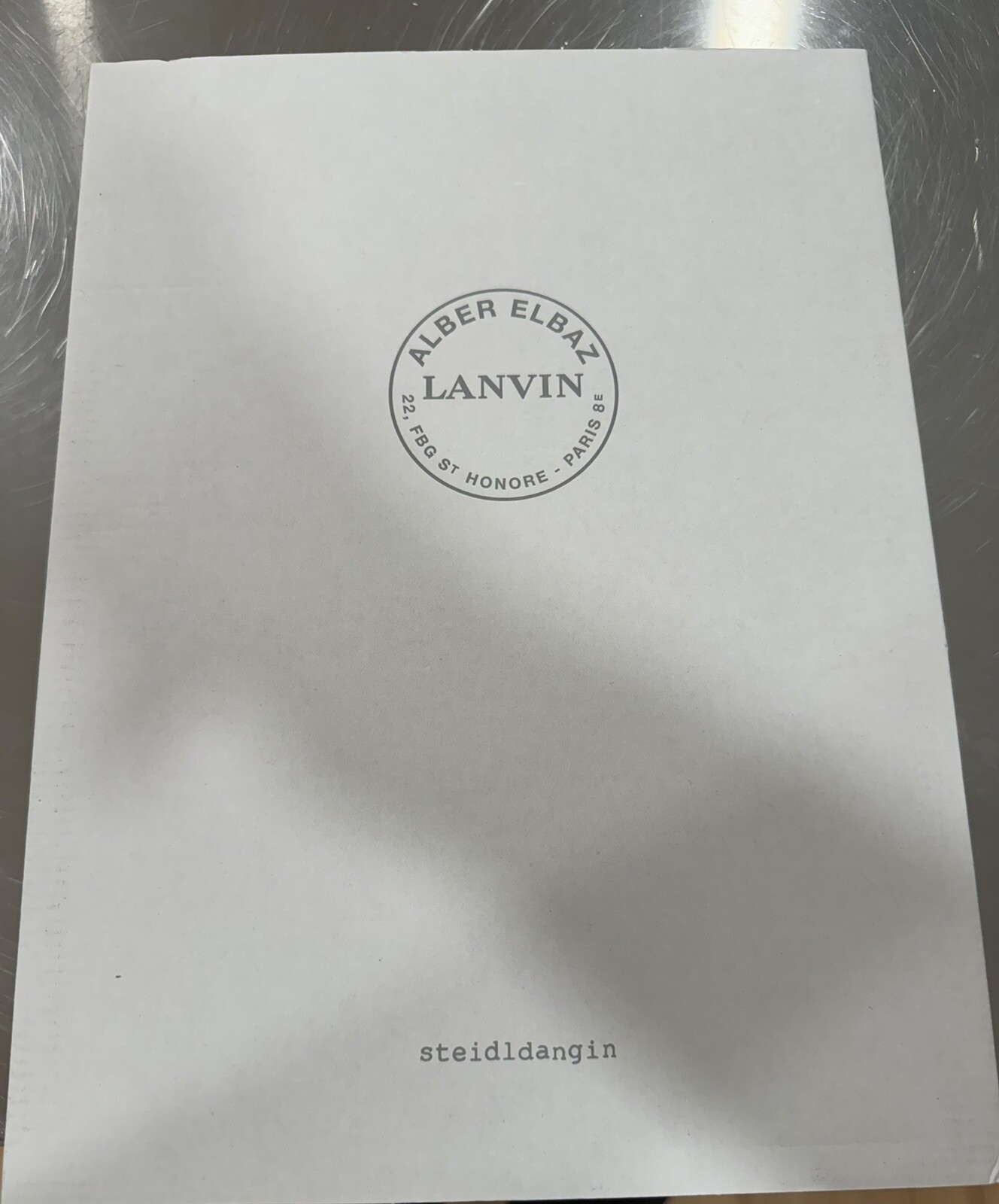 LANVIN Alber Elbaz - Hardcover (RARE First Edition, 2012) Unopened LANVIN Alber Elbaz - Hardcover (RARE First Edition, 2012) Unopened