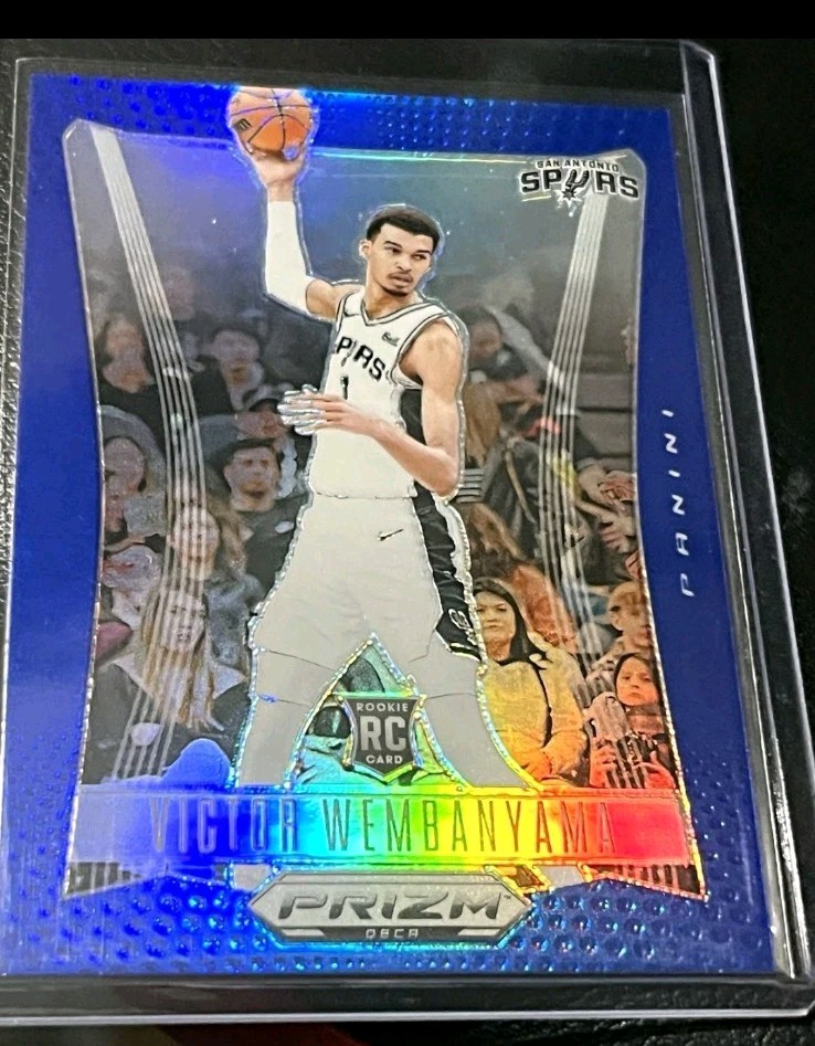 Panini 2023-24 Prizm Deca Victor Wembanyama RC Rookie Blue Prizm /149 Spurs