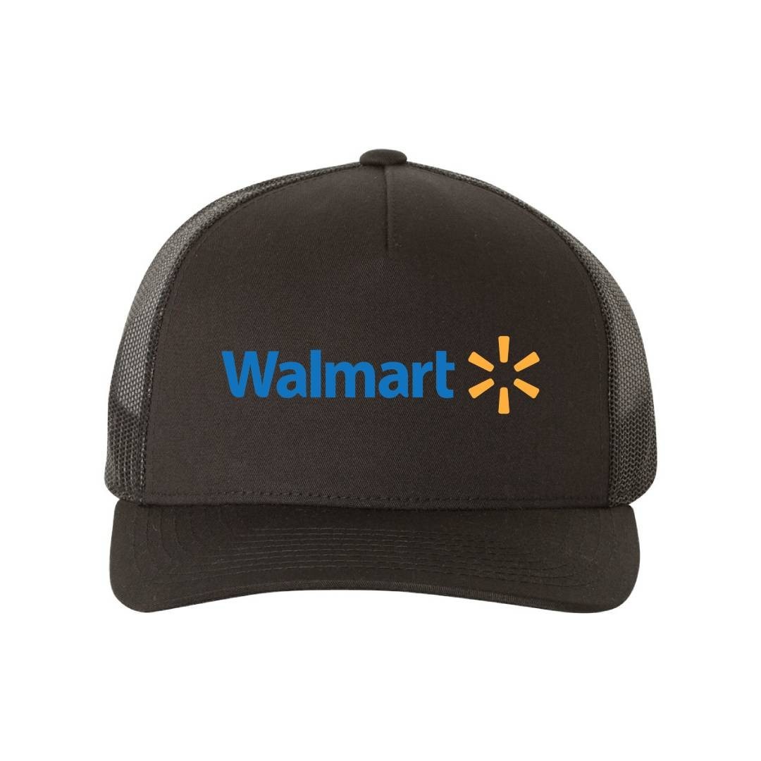 Walmart store Wal-Mart logo Retro Yoopong Flexfit  6506 Trucker Hat Cap