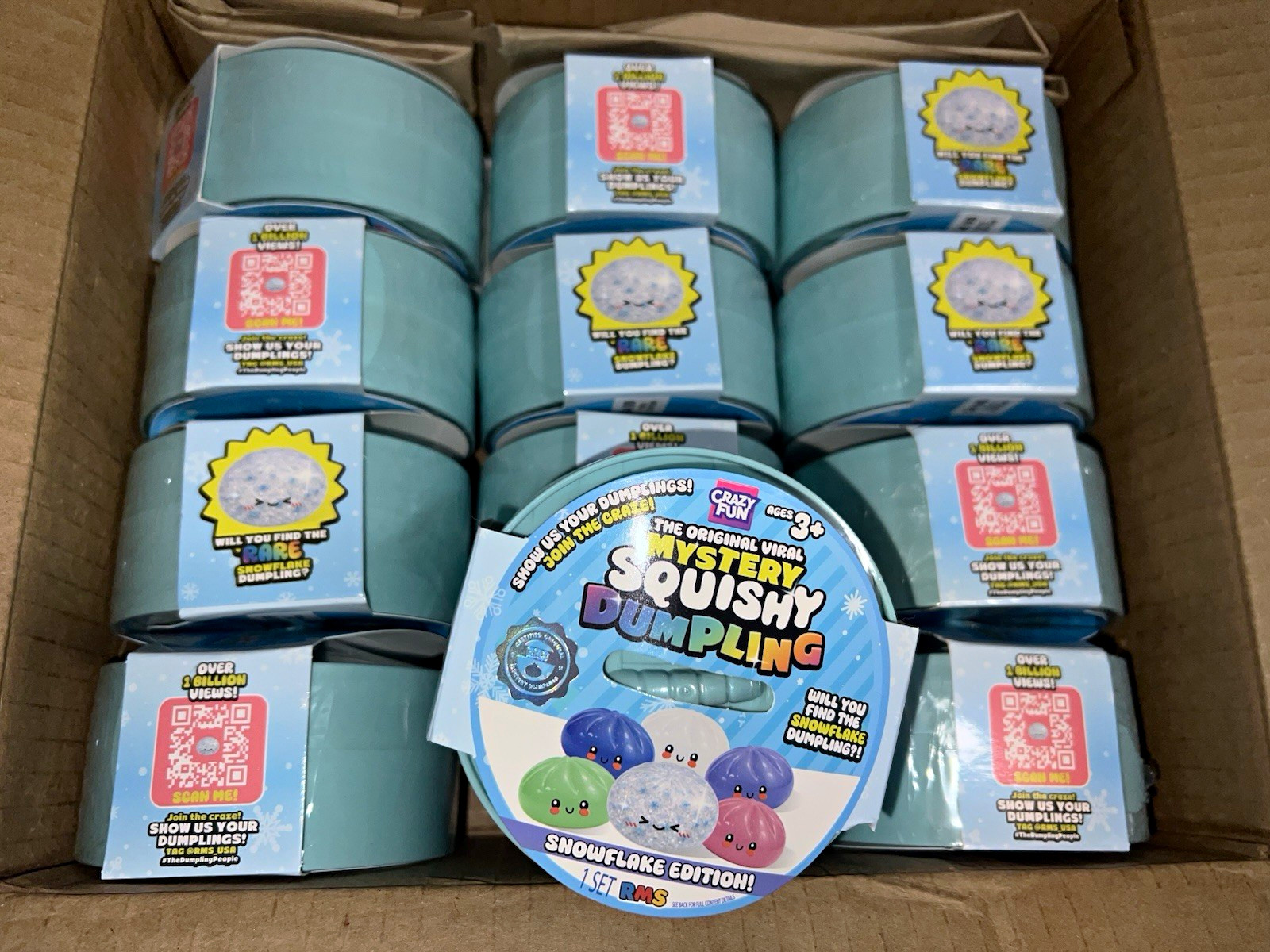 ❄️ RARE / EARLY RELEASE — RMS Snowflake Crunchy Mystery Dumpling ❄️🥟 ❄️ RARE / EARLY RELEASE — RMS Snowflake Crunchy Mystery Dumpling ❄️🥟