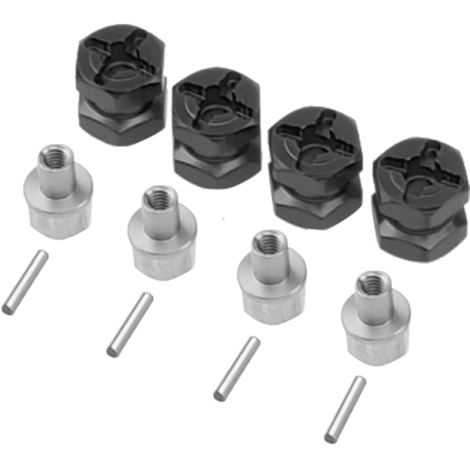 12mm Hex Wheel Hubs RC Hex Hub Drive Adapter Thickness 12mm Offset Extension
