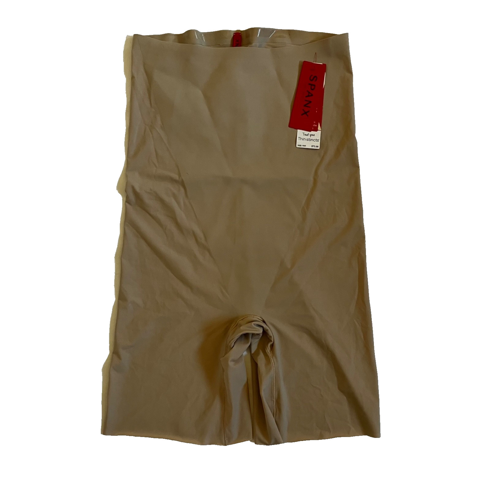 SPANX Trust Your Thin-Stincts NWT SZ XL Natural Mid-Thigh Shaper-Orig $72