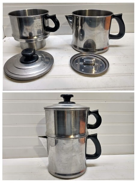 Lifetime Percolator 2Qt Regalware Drip-O-Lator Stainless Coffee Maker Pot & Lid Lifetime Percolator 2Qt Regalware Drip-O-Lator Stainless Coffee Maker Pot & Lid