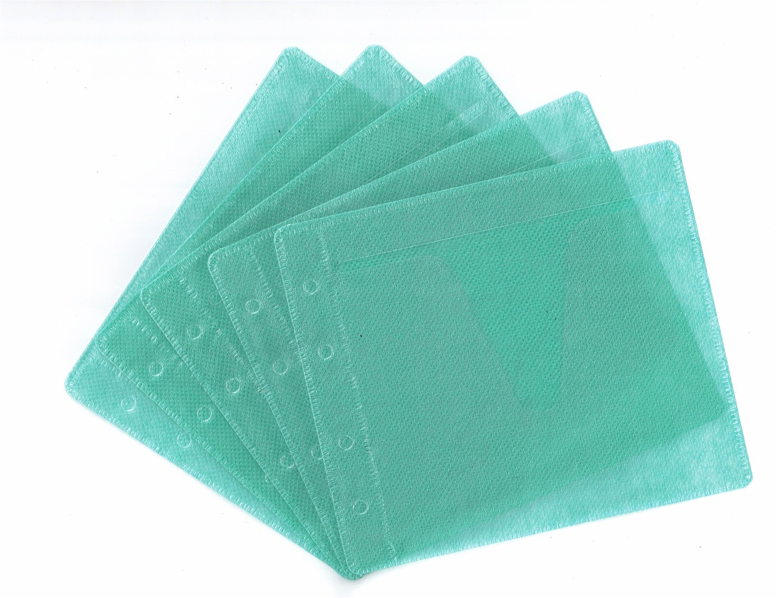 100 Green CD/DVD/BluRay Double-Sided Refill Plastic Sleeve for Storage Binder 100 Green CD/DVD/BluRay Double-Sided Refill Plastic Sleeve for Storage Binder