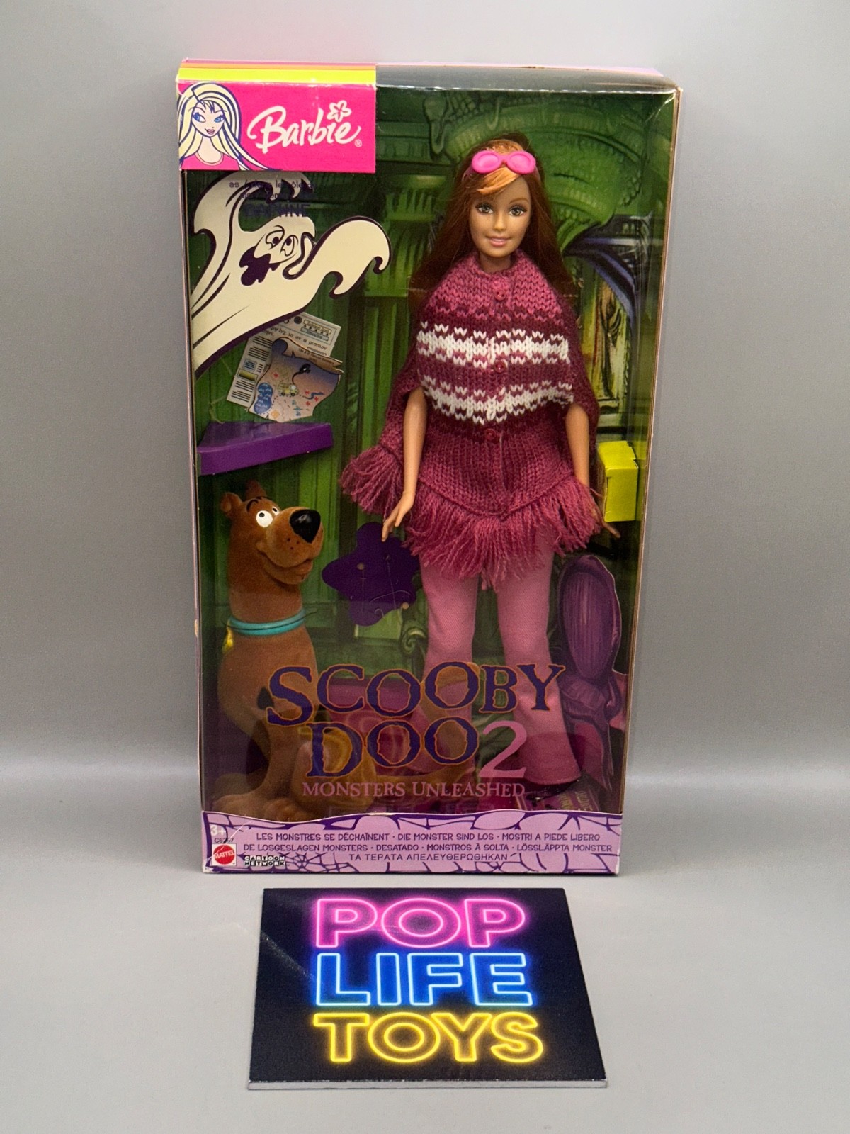 Vintage 2003 Mattel Barbie “Scooby-Doo 2 Monsters Unleashed Daphne” #C6297 *NRFB