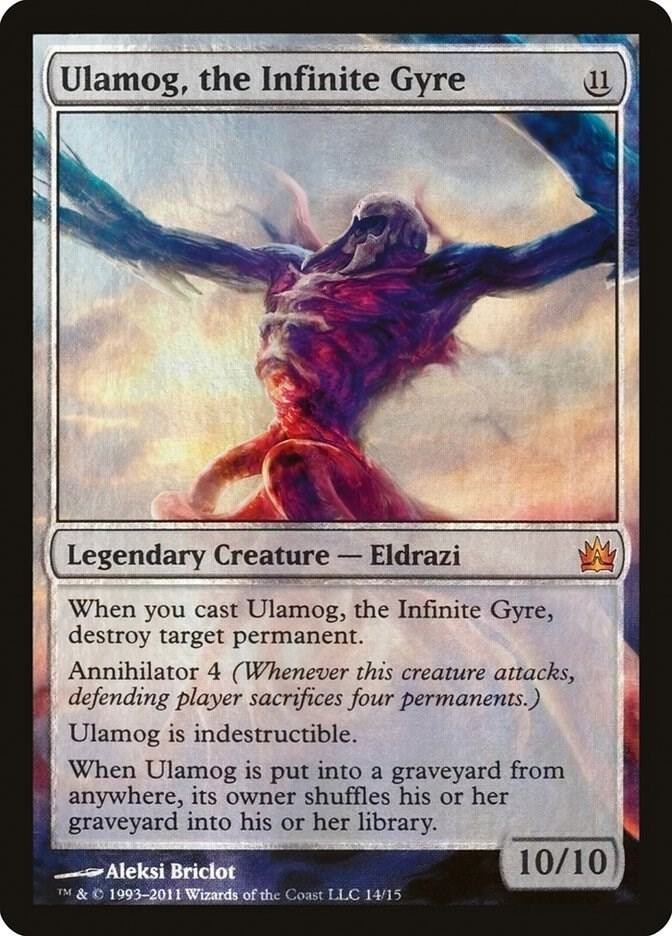 Ulamog, the Infinite Gyre - From the Vault: Legends (V11) Ulamog, the Infinite Gyre - From the Vault: Legends (V11)