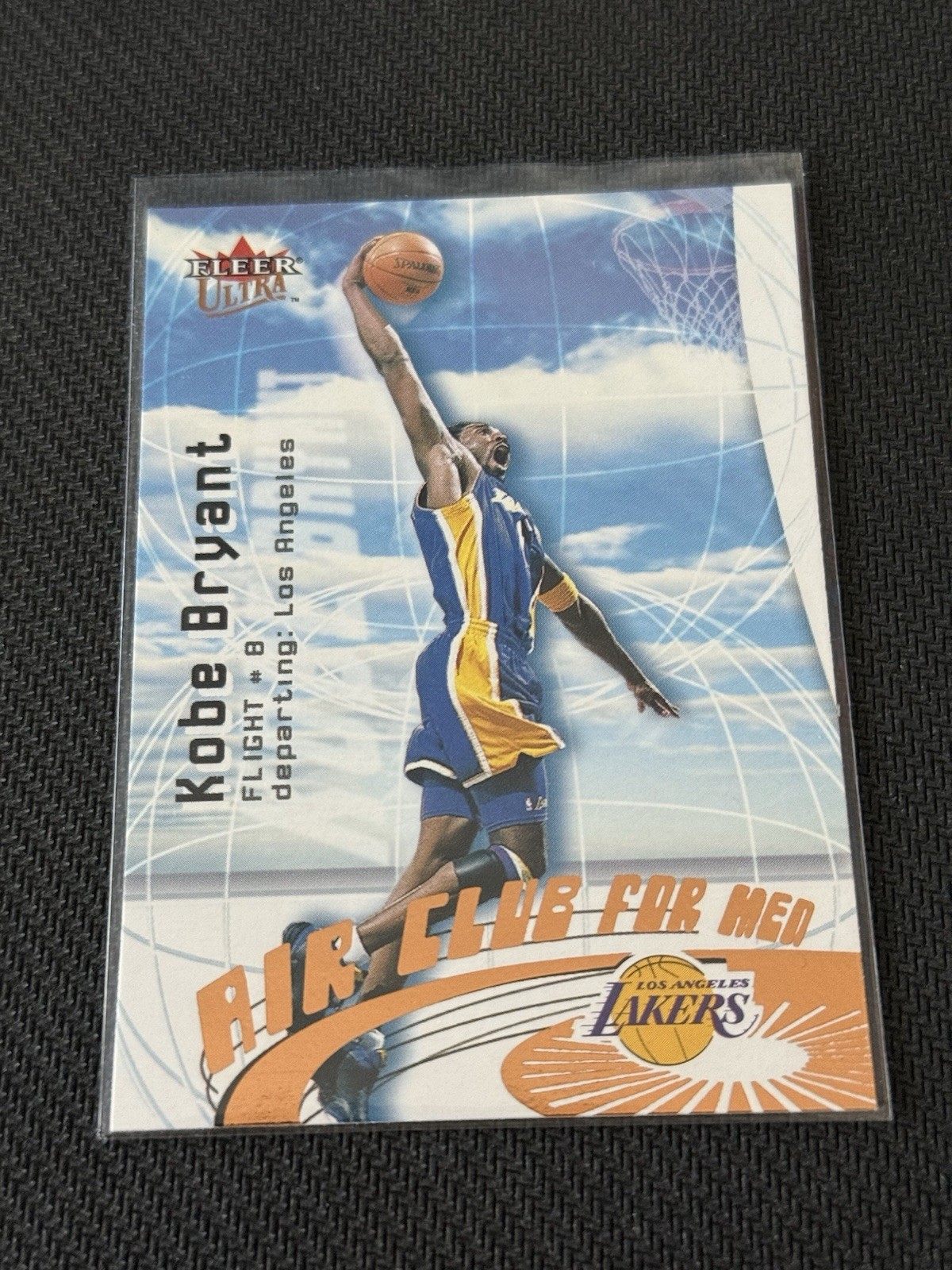 1999-2000 Fleer Ultra Kobe Bryant Air Club for Men Insert #1 of 15 AC Lakers