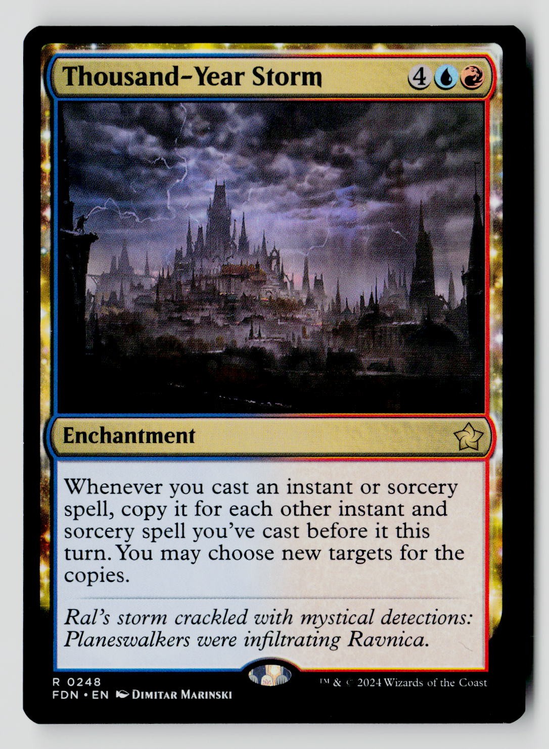 Thousand-Year Storm 248 R MTG FDN NM Thousand-Year Storm 248 R MTG FDN NM