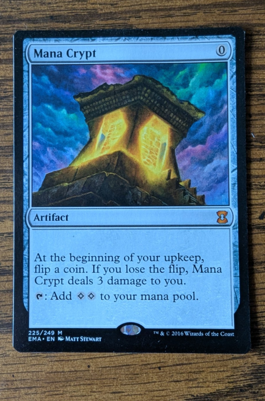 MTG Magic the Gathering Mana Crypt (EMA-225/1703) Mystery Booster NM - The List
