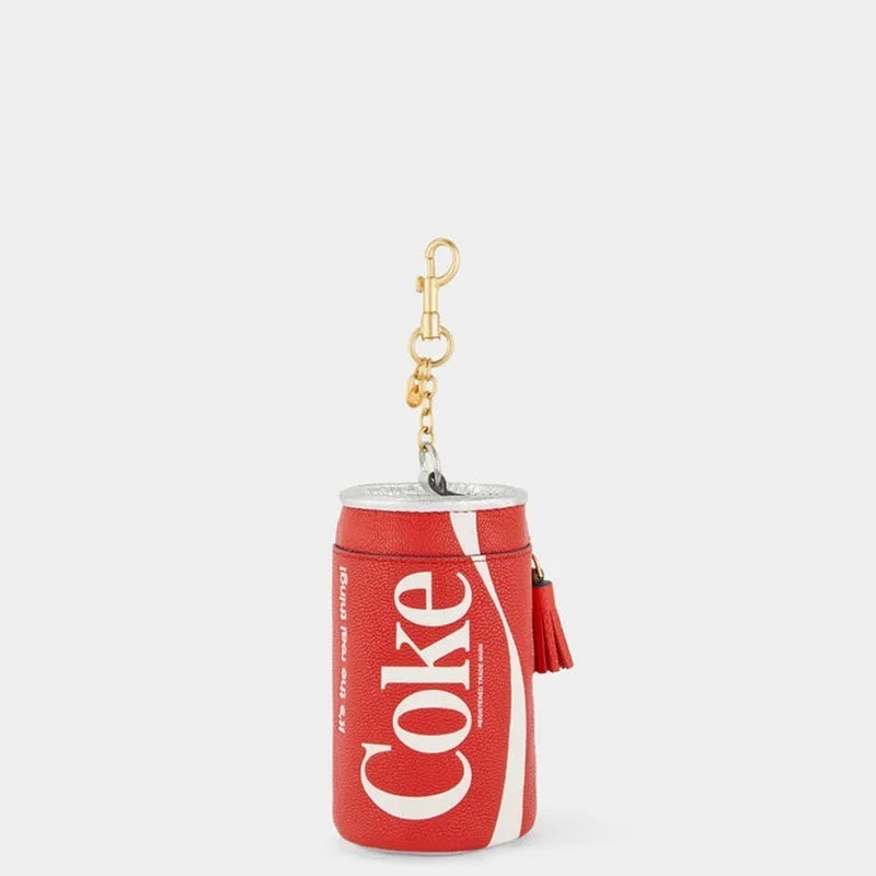 Anya Hindmarch Inspired Coke Coin Purse Bag Charm New Keyring Keychain Diet Coke