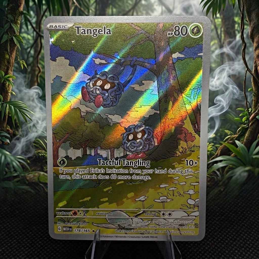 Pokemon TCG 151 Tangela 178/165 Full Art Holo
