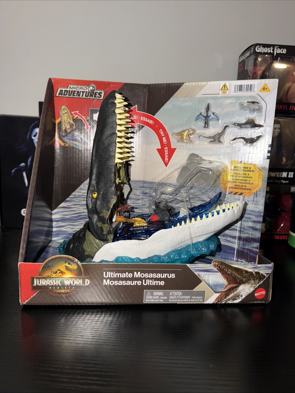 Jurrasic World Rebirth Ultimate Mosasaurus Dinosaur Figure Sounds Jurrasic World Rebirth Ultimate Mosasaurus Dinosaur Figure Sounds