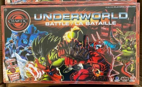 CHAOTIC TCG Underworld Battle board game Brand New Unopened Sealed bonus pack CHAOTIC TCG Underworld Battle board game Brand New Unopened Sealed bonus pack