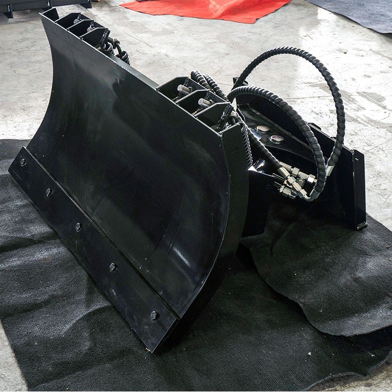 39in V-Plow Hydraulic Snow Plow Dozer Blade Attachments For Skid Steer Loaders