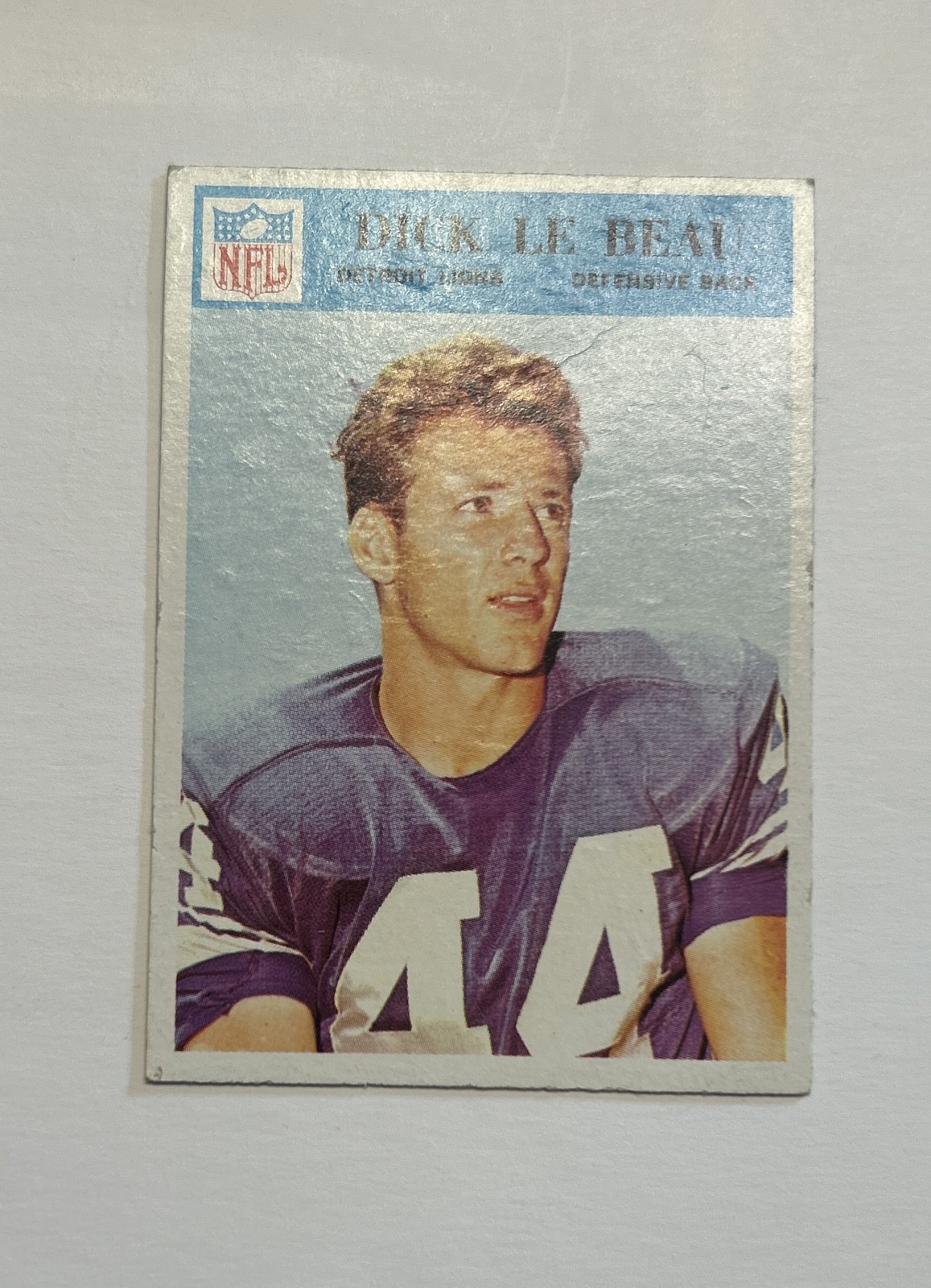 1966 Philadelphia - Dick LeBeau #70 filler