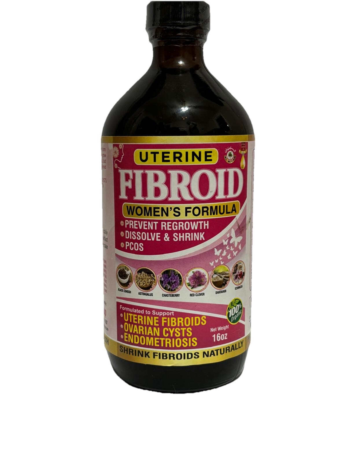 Organic Uterine Fibroid Women\'s Formula By Al-Riyan, 16 oz.