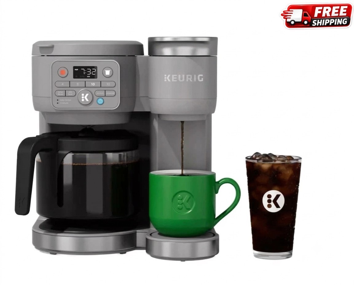 Keurig K-Duo Hot & Iced Single-Serve Carafe Coffee Maker Gen2 — Moonlight - SALE