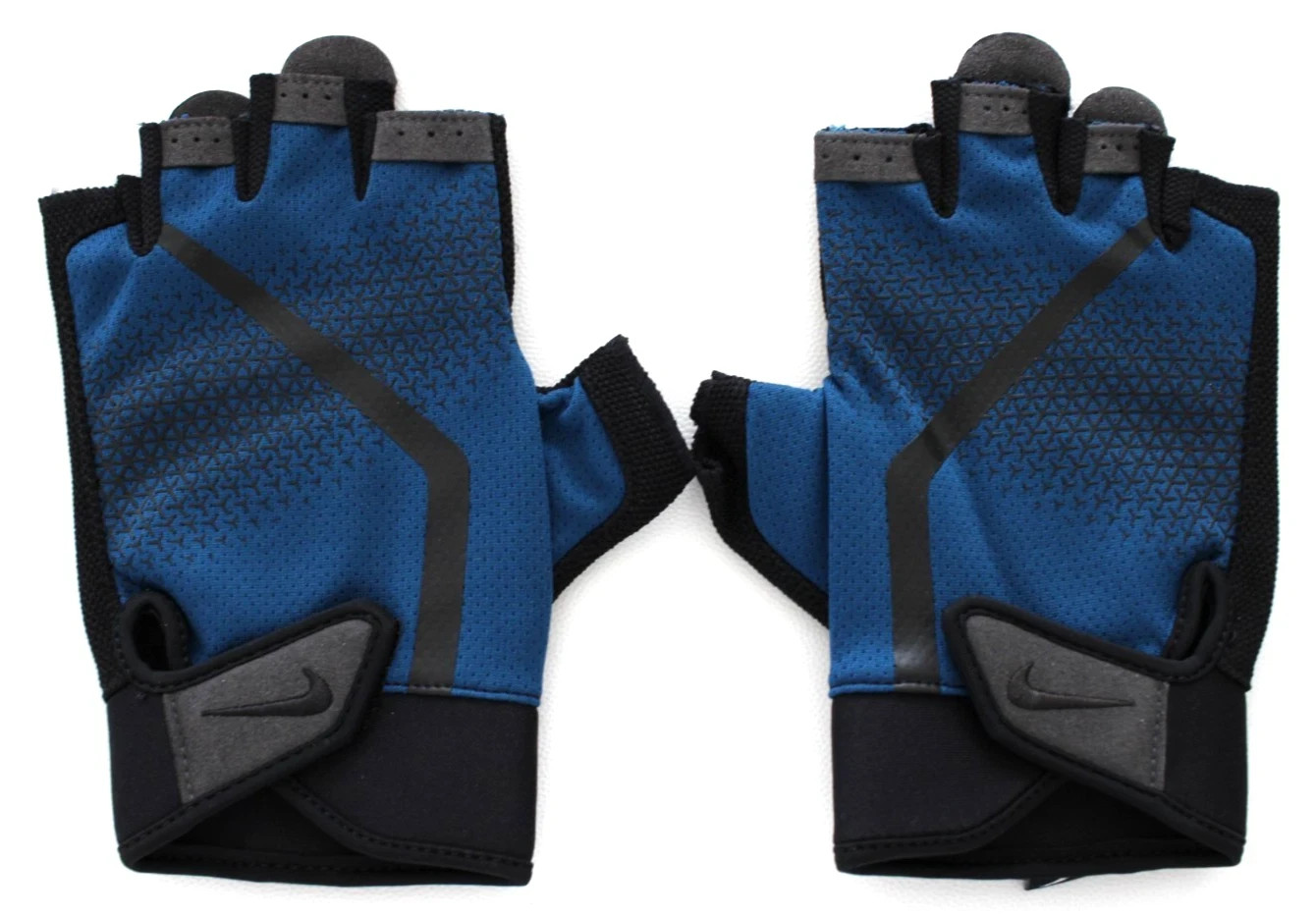 Nike Extreme Fitness Gloves Men\'s Small Blue Force/Black