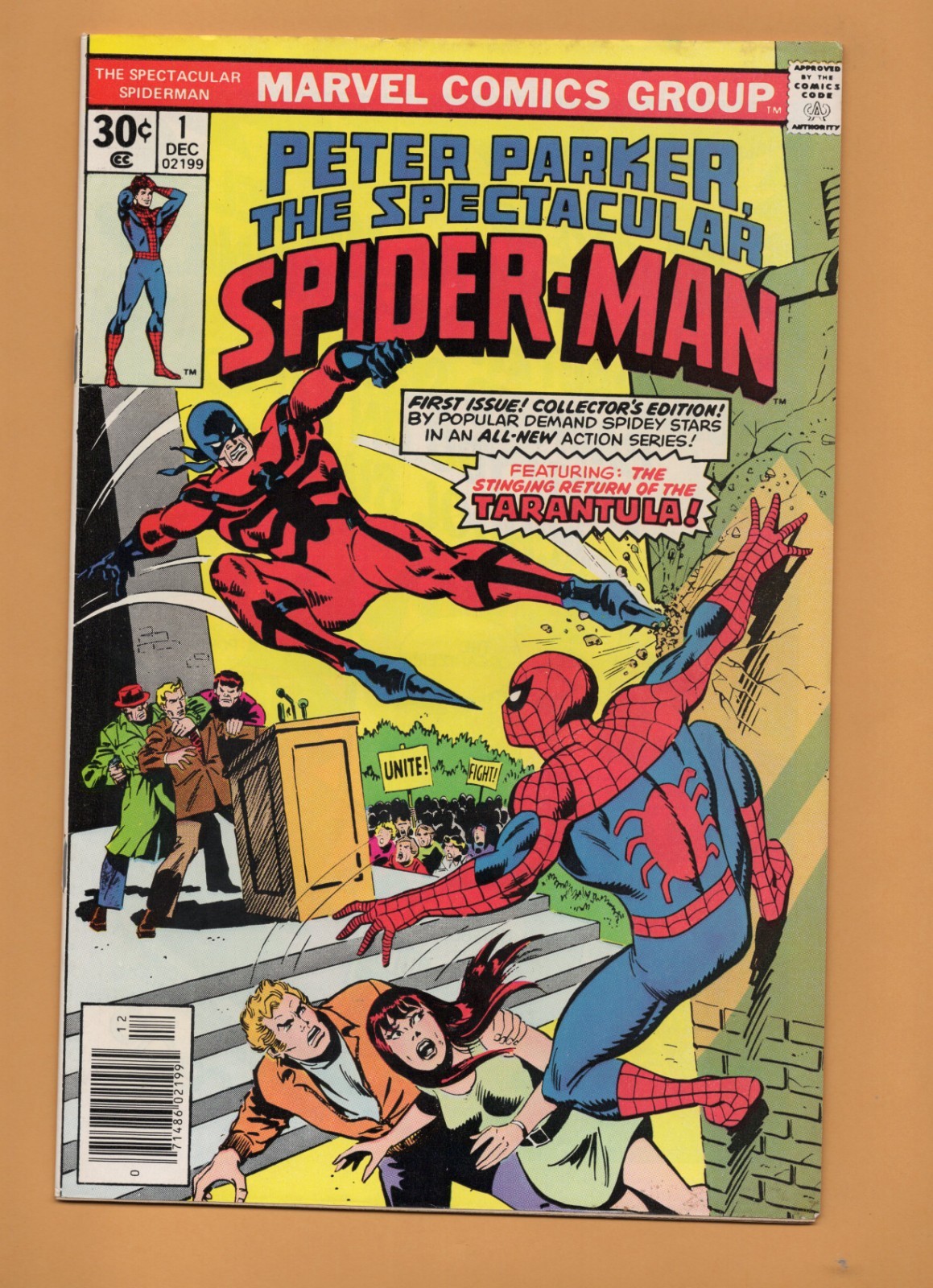 PETER PARKER - THE SPECTACULAR SPIDER-MAN # 1 8.5 VERY FINE+ PETER PARKER - THE SPECTACULAR SPIDER-MAN # 1 8.5 VERY FINE+