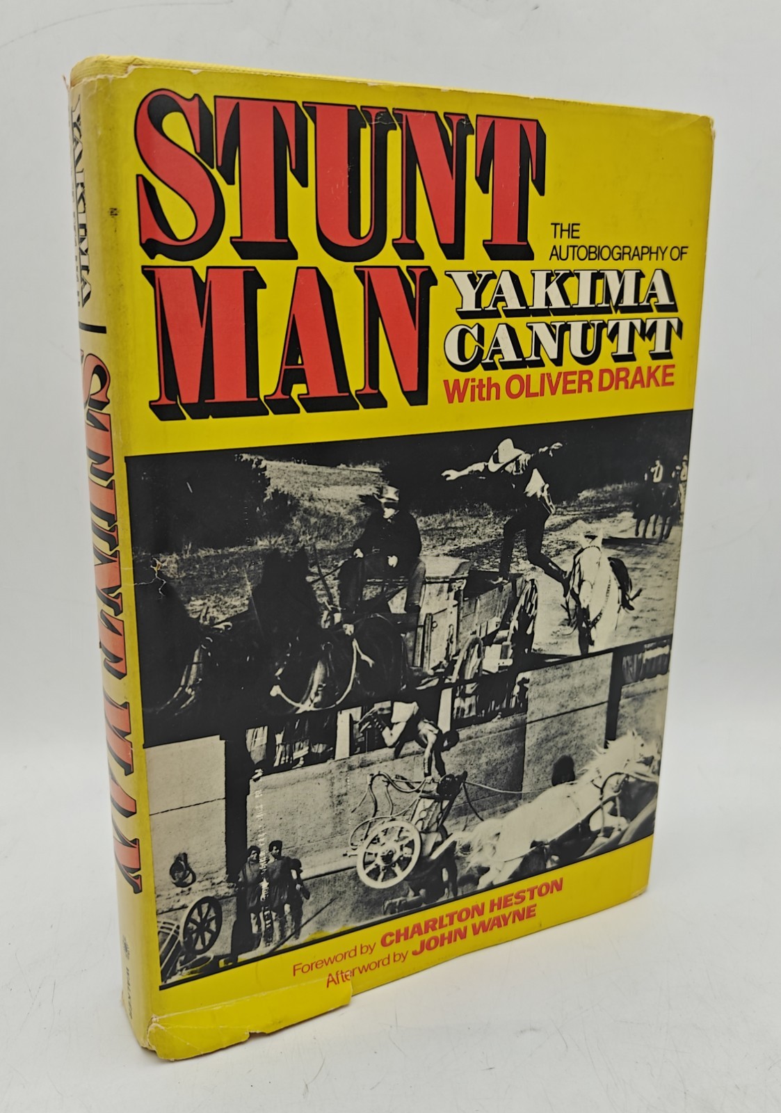 Stunt Man : The Autobiography of Yakima Canutt - 1st Ed Good Cond - Rare - Drake