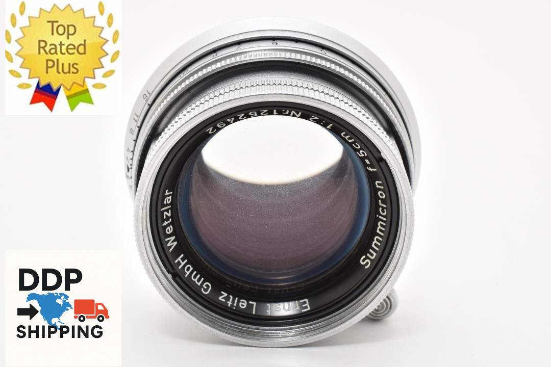 [Exc+5] Leica Summicron 5cm 50mm F2 Ernst Leitz GmbH Wetzlar Lens L39 LTM JAPAN