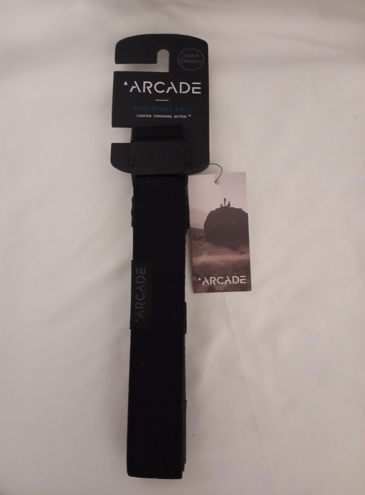 Arcade Adventure Belt Midnight Slim Black One Size Up To 40\