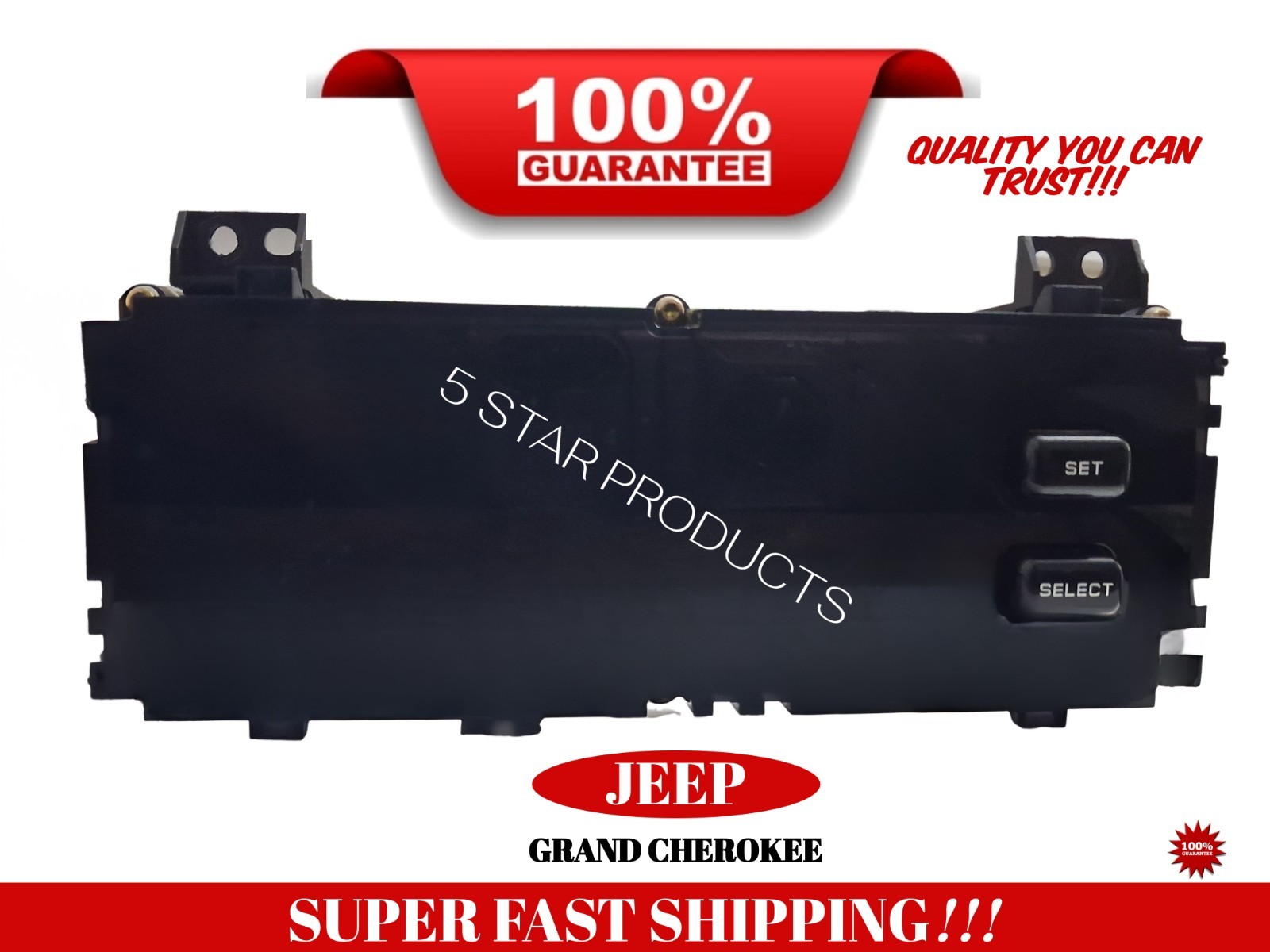 1996-1998 Jeep Grand Cherokee ZJ Vehicle Information Center Display VIC Assembly 1996-1998 Jeep Grand Cherokee ZJ Vehicle Information Center Display VIC Assembly