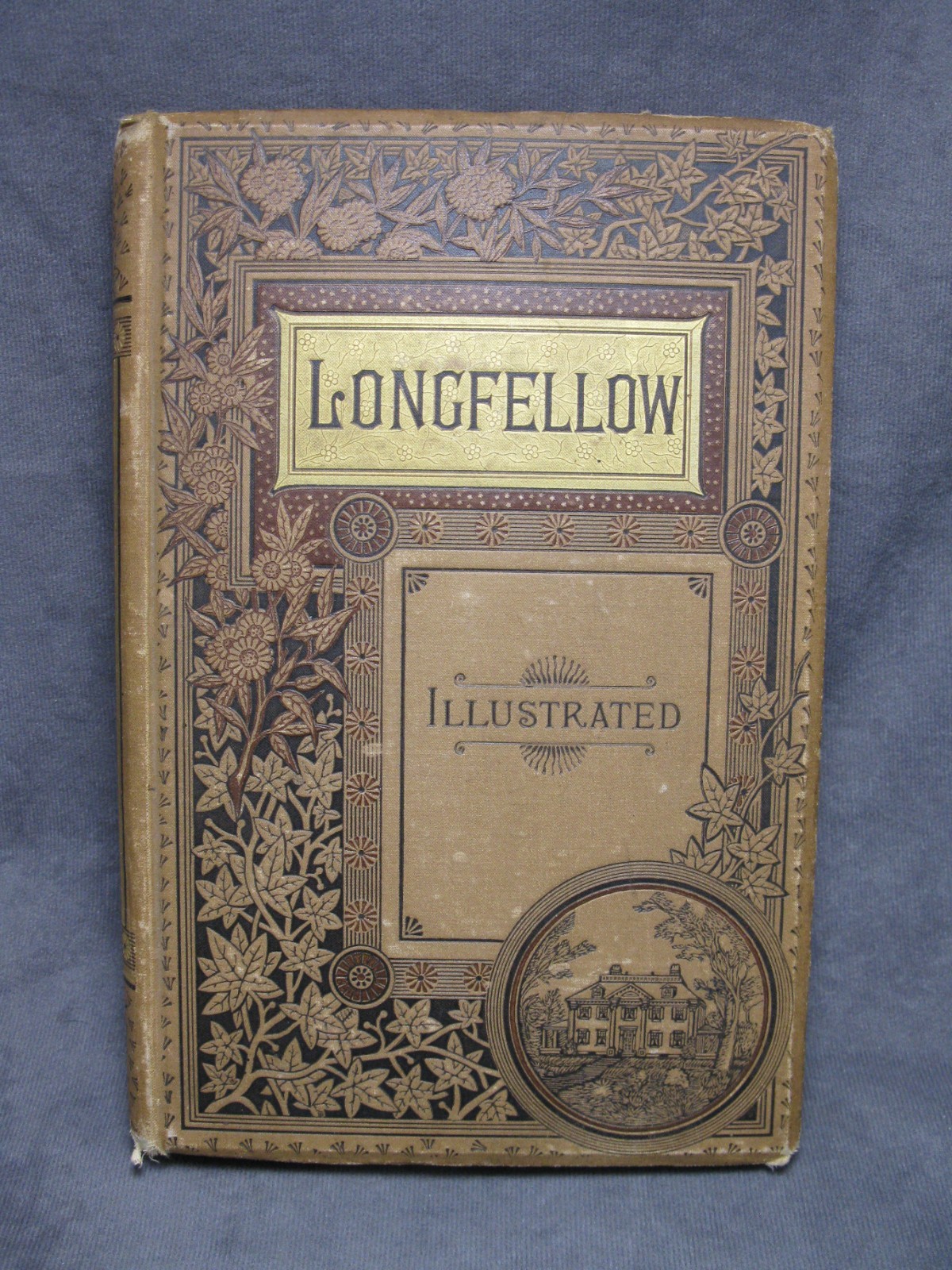 The Poetical Works of Henry Wadsworth Longfellow Illustrated Book c1883 The Poetical Works of Henry Wadsworth Longfellow Illustrated Book c1883