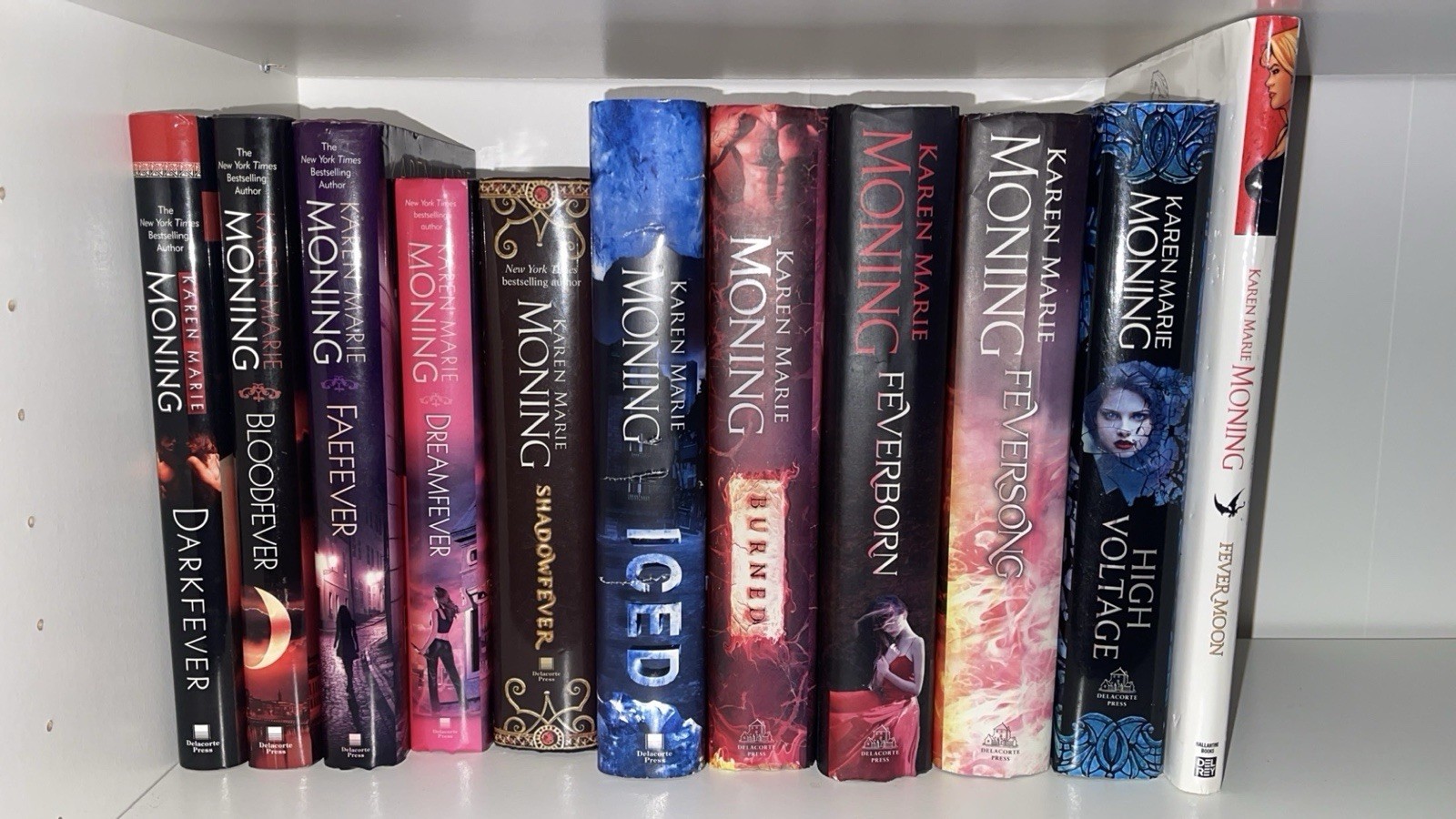 Karen Marie Moning Fever Series Hardcover set Karen Marie Moning Fever Series Hardcover set