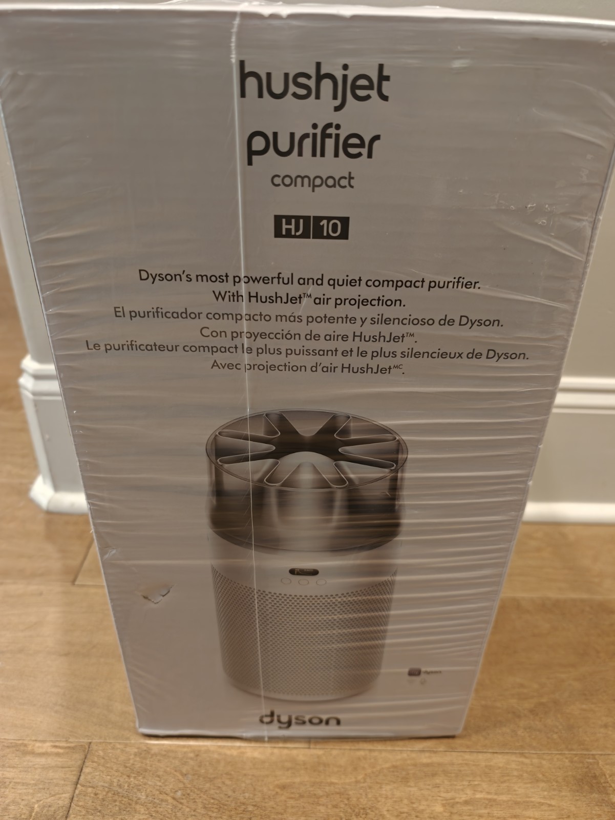 Dyson Hushjet Compact Air Purifier Whisper-Quiet White/Silver HJ10, NEW Sealed Dyson Hushjet Compact Air Purifier Whisper-Quiet White/Silver HJ10, NEW Sealed