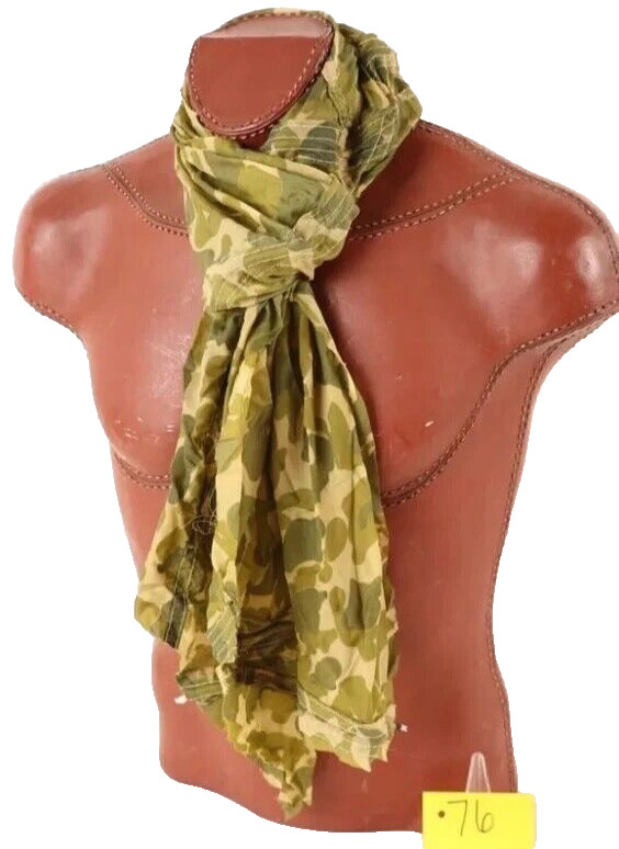 WWII Parachute Scarf cut from original WWII Parachute WWII Parachute Scarf cut from original WWII Parachute