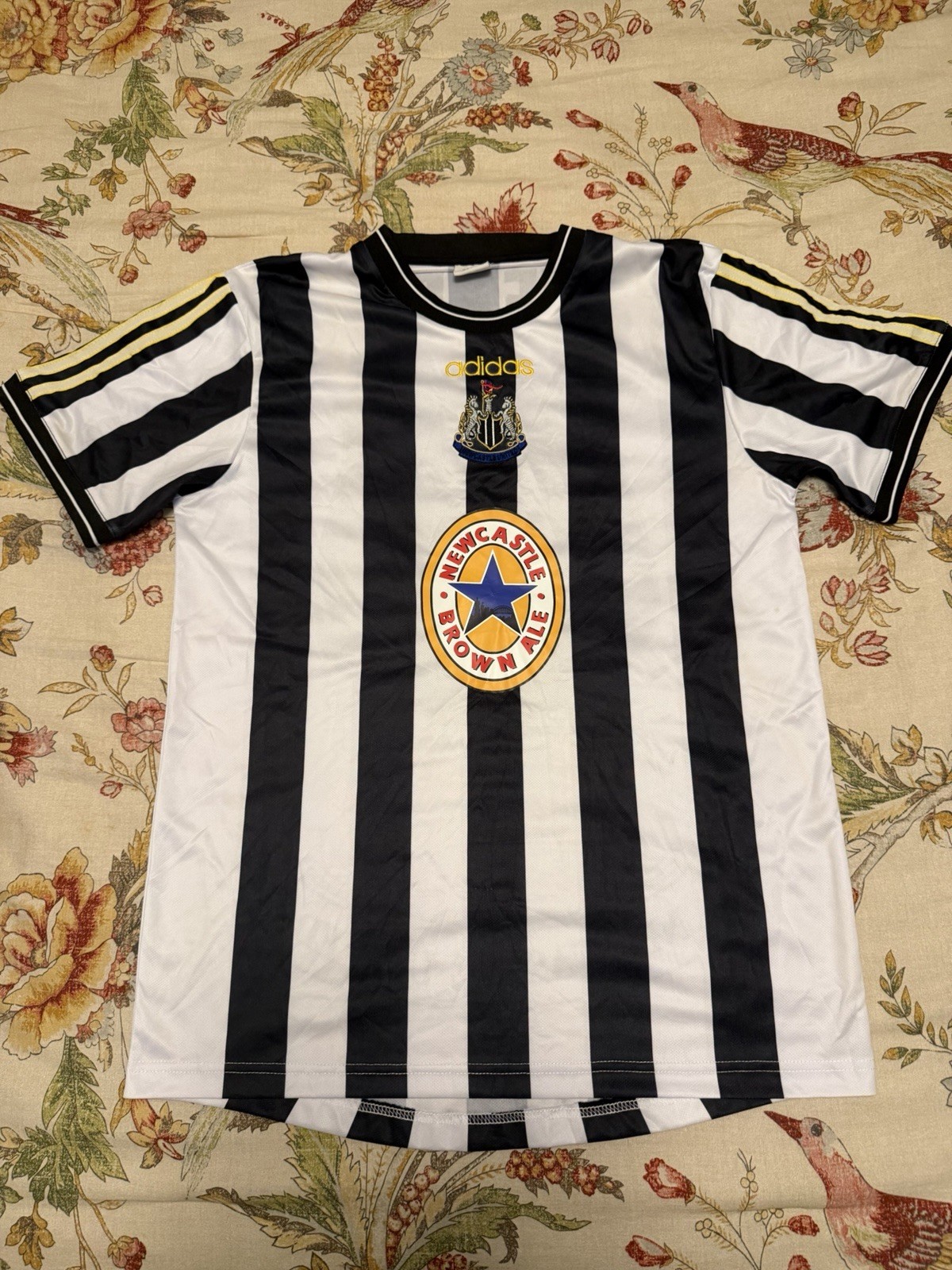 Adidas Newcastle United 1996/1997 Home Shirt Jersey Men’s Large Vintage