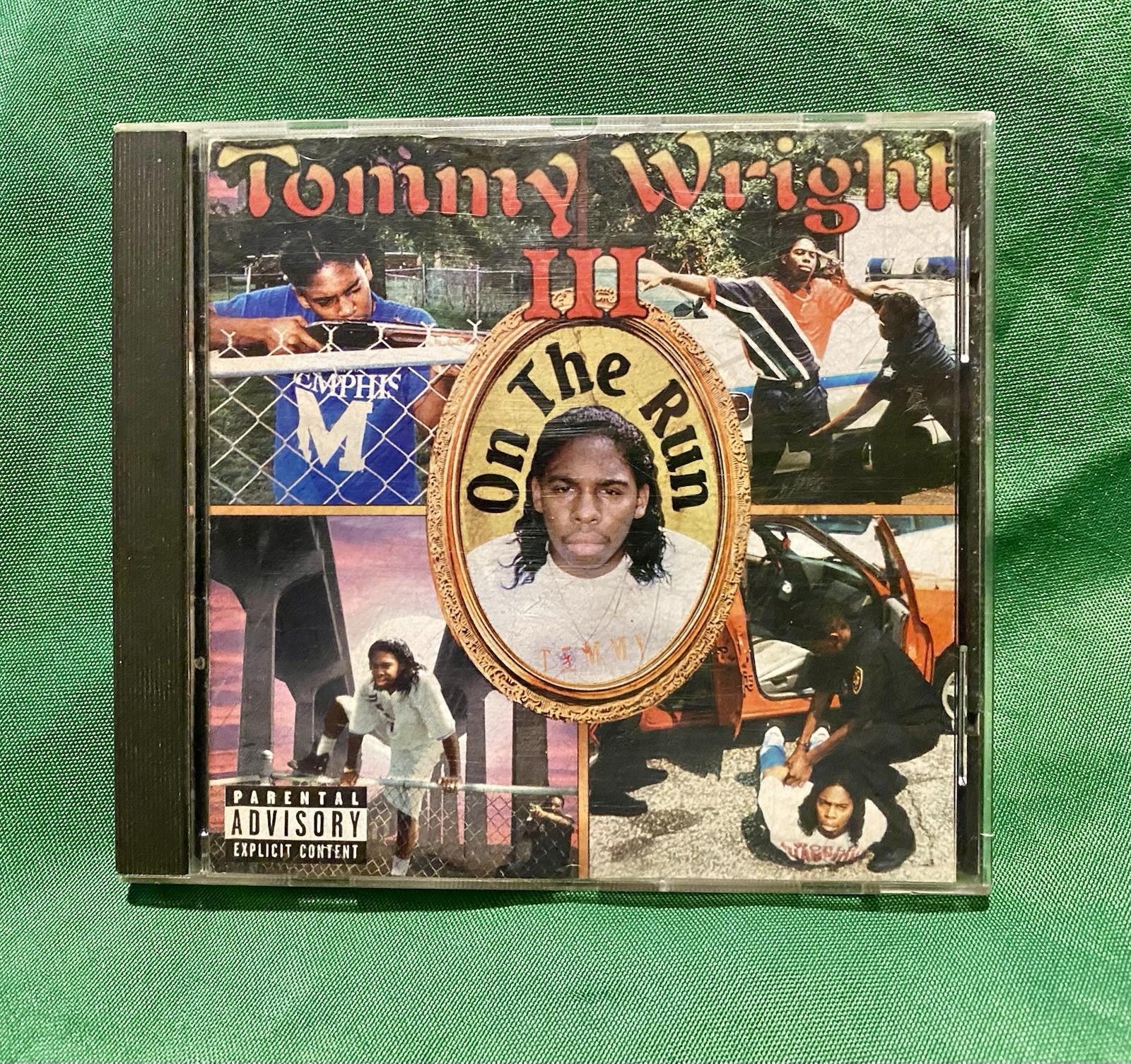 Tommy Wright III On The Run CD Street Smart Records 1996 OG (RARE) Out Of Print Tommy Wright III On The Run CD Street Smart Records 1996 OG (RARE) Out Of Print
