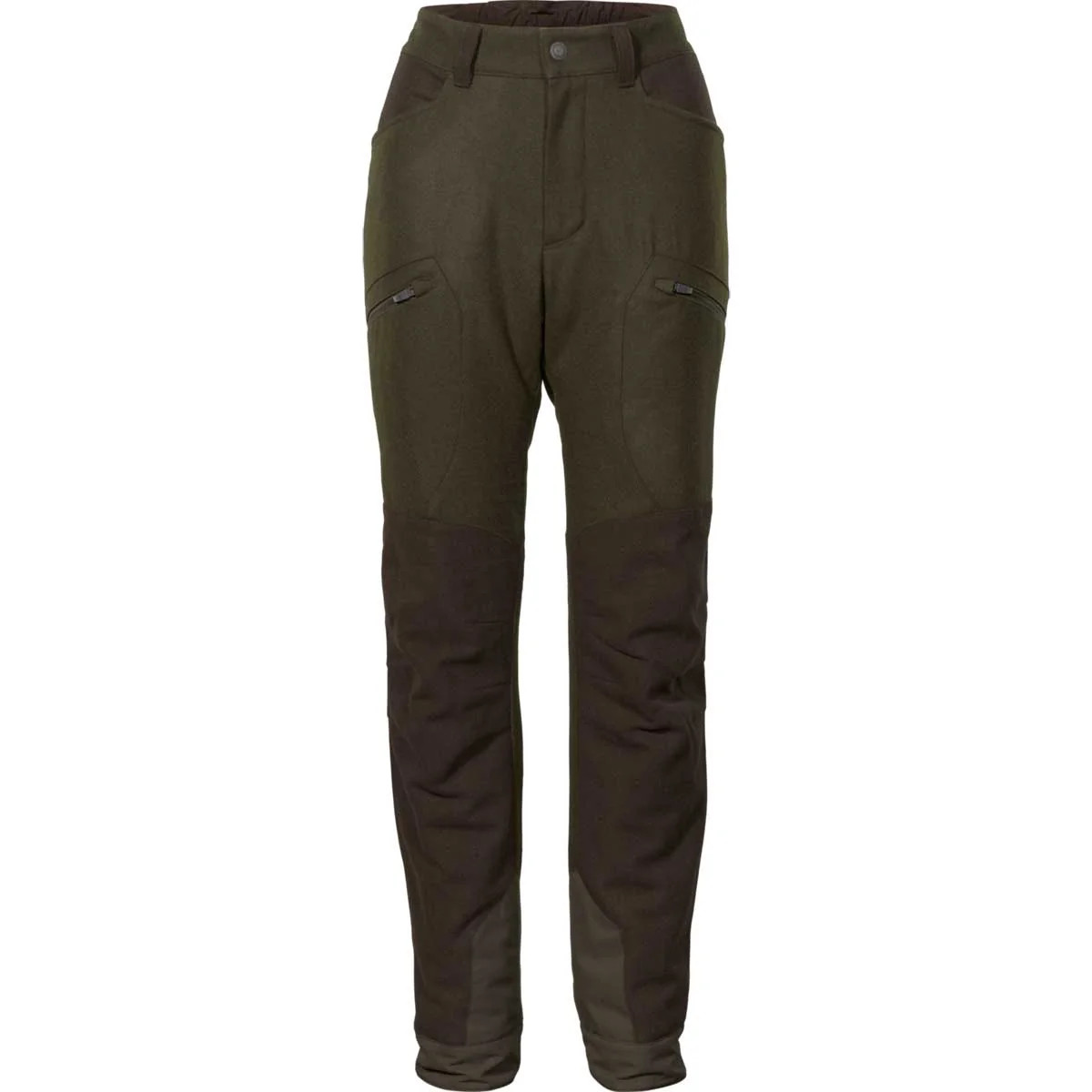 Harkila Metso Winter Trousers Size UK 10 EU 38 Women\'s Willow Green/Shadow Brown
