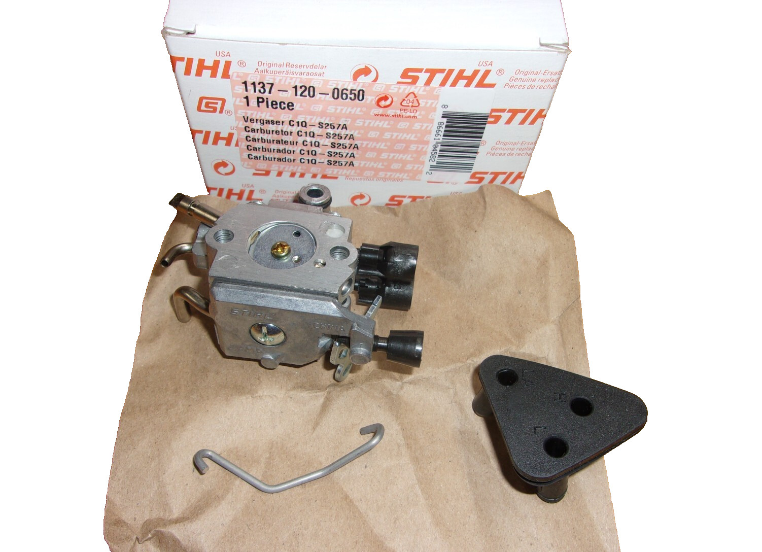 Stihl MS192T Carburetor Zama C1Q-S257A OEM 192T 192TC 192 1137-120-0650 #GM-P6e3
