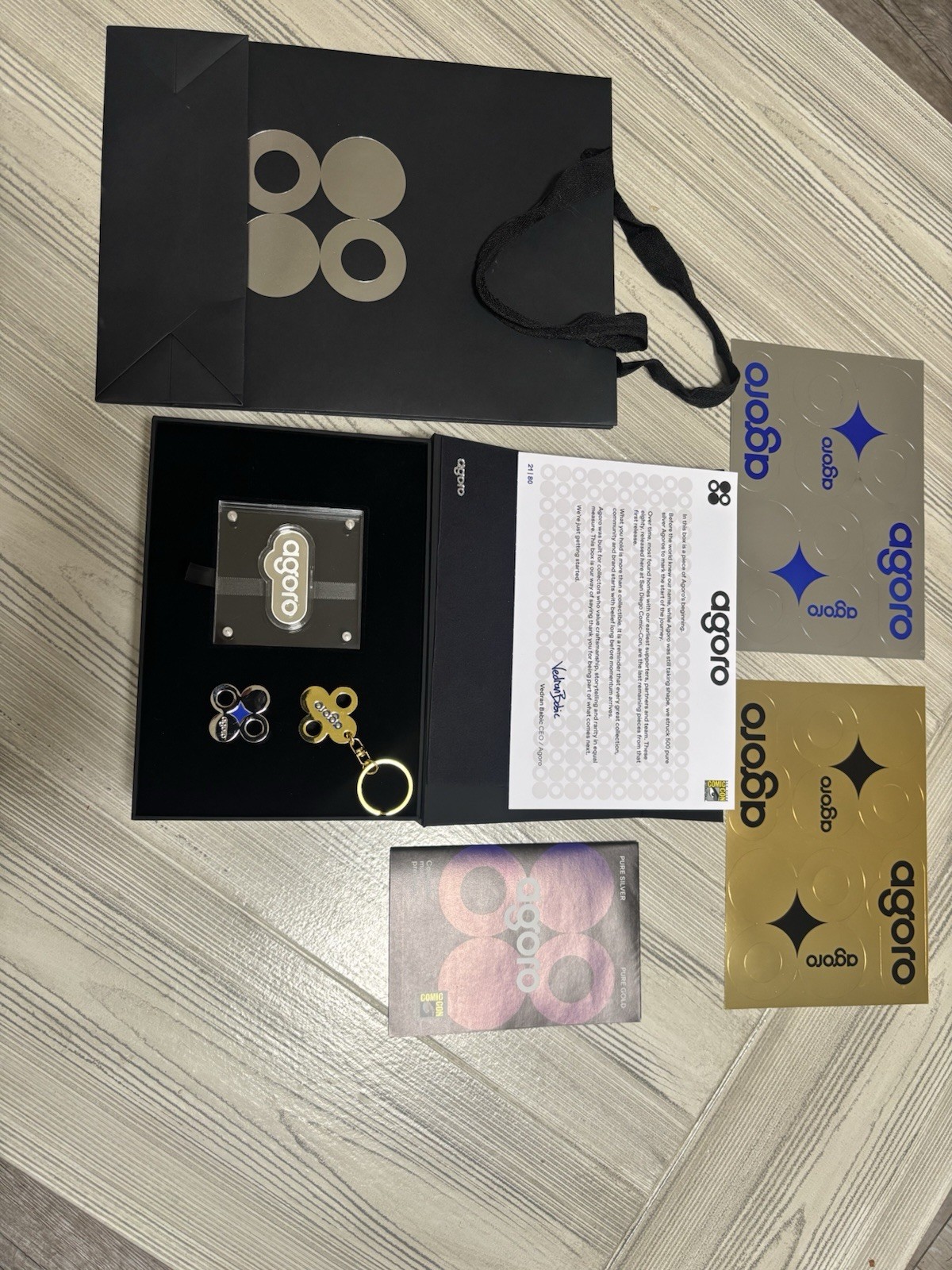 Agoro 21/80 SDCC 2026 Keepsake Box
