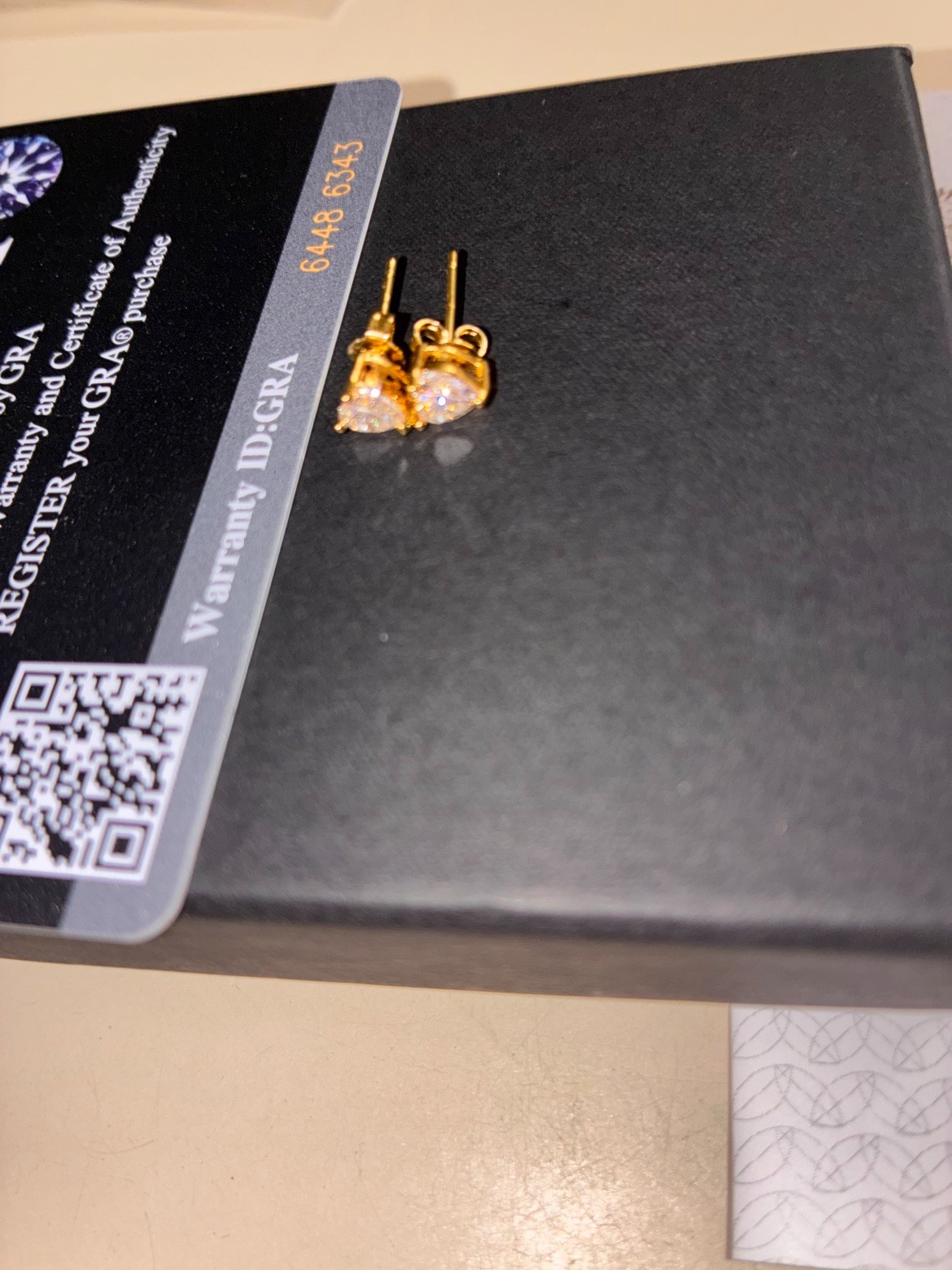 0.5ct D VVS1 Heart Moissanite Stud Earrings – Gold Plated – GRA Certified 0.5ct D VVS1 Heart Moissanite Stud Earrings – Gold Plated – GRA Certified