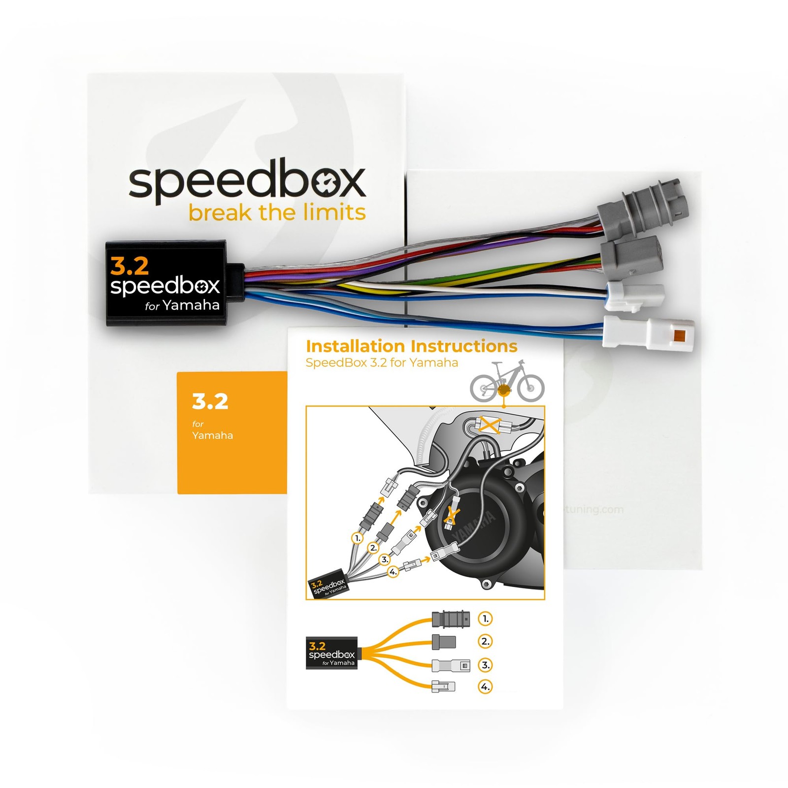 SpeedBox 3.2 E-Bike Tuning Chip for Yamaha PW-X PW-SE PW-TE PW-X2