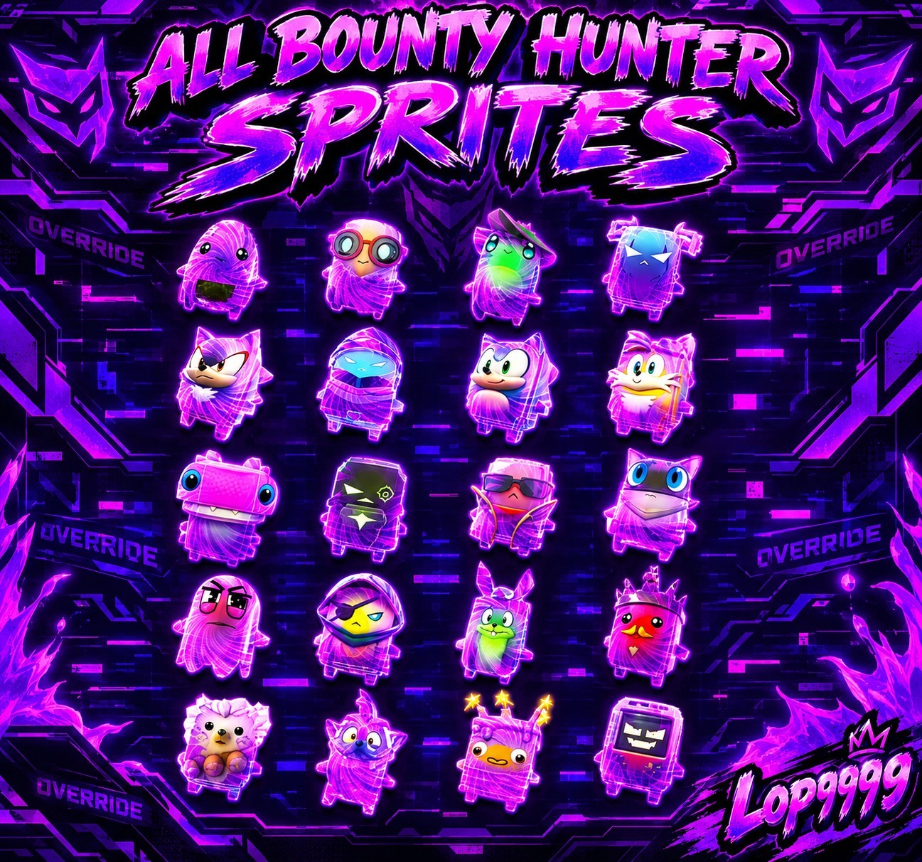 All Bounty Hunter Sprites  