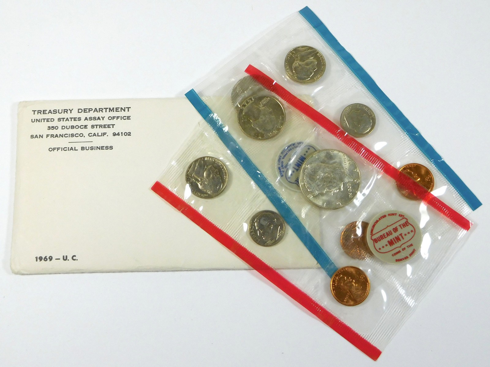 1969 U.S. Mint Set - OGP