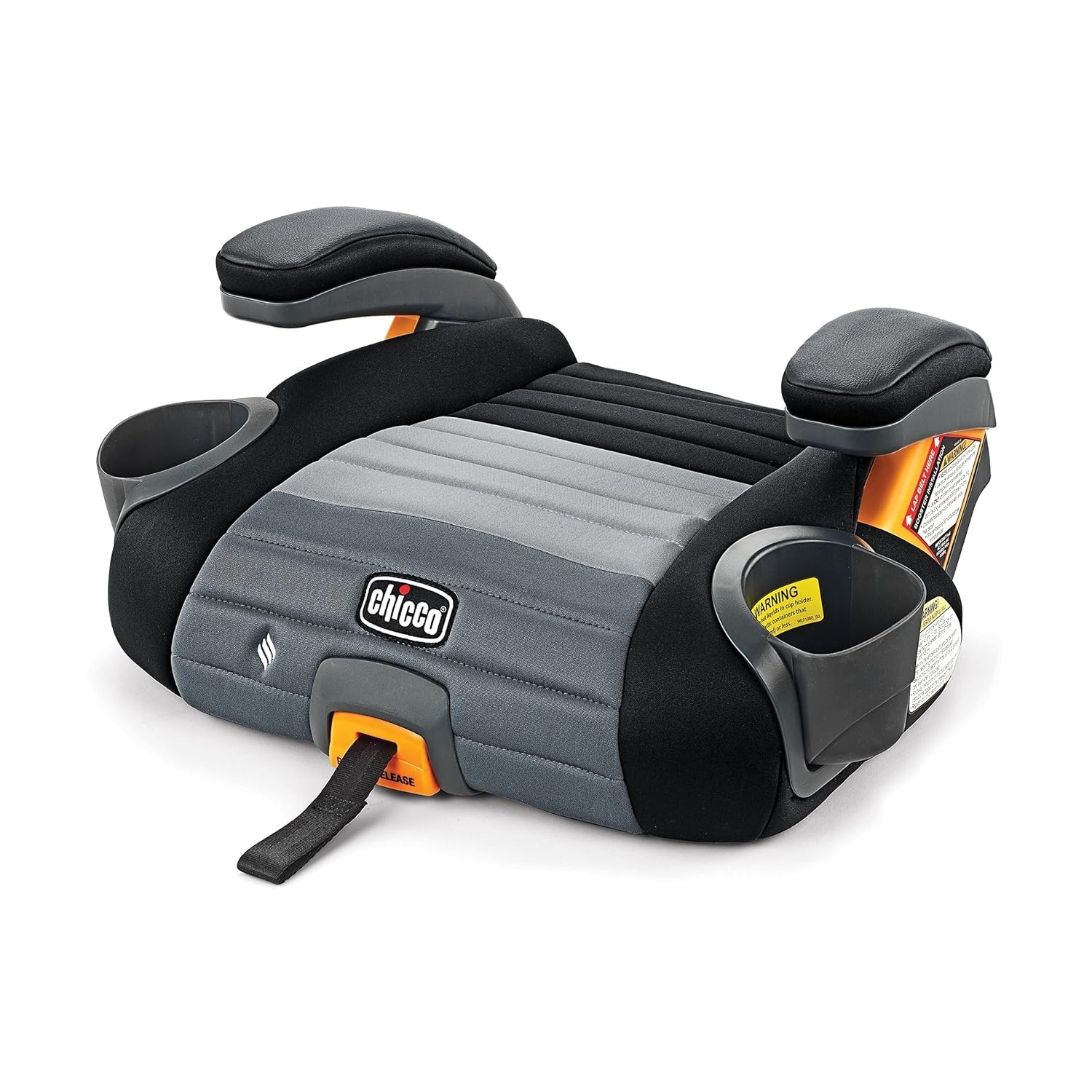 Chicco GoFit ClearTex Plus Backless Booster Car Seat Obsidian 40-110lbs New