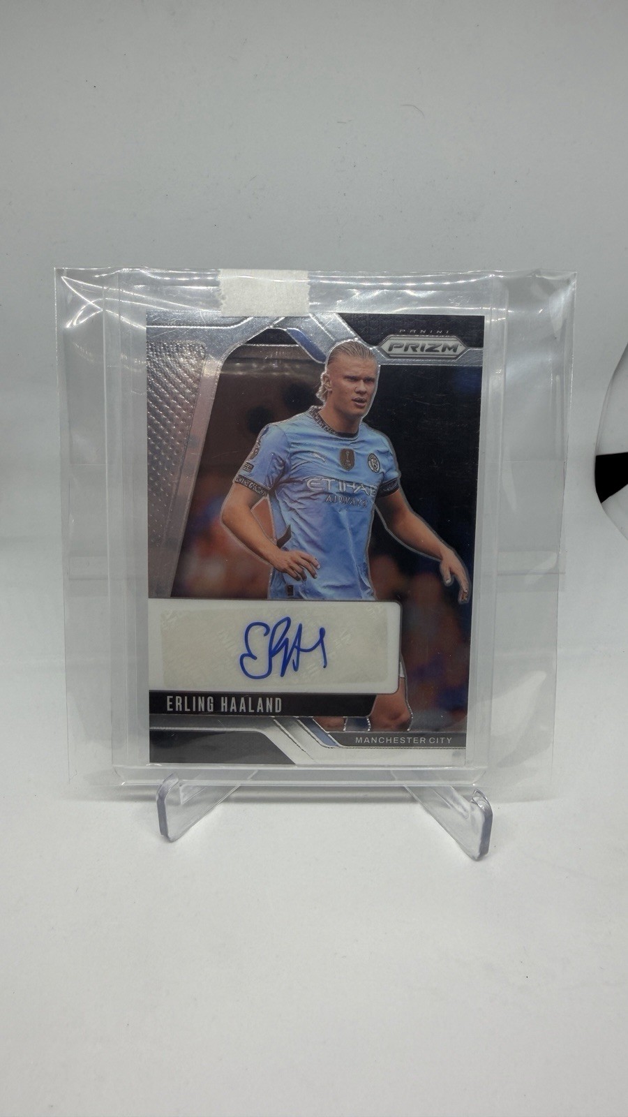 2024-25 Panini Prizm EPL ERLING HAALAND Auto Signatures Manchester City #S-EH 2024-25 Panini Prizm EPL ERLING HAALAND Auto Signatures Manchester City #S-EH