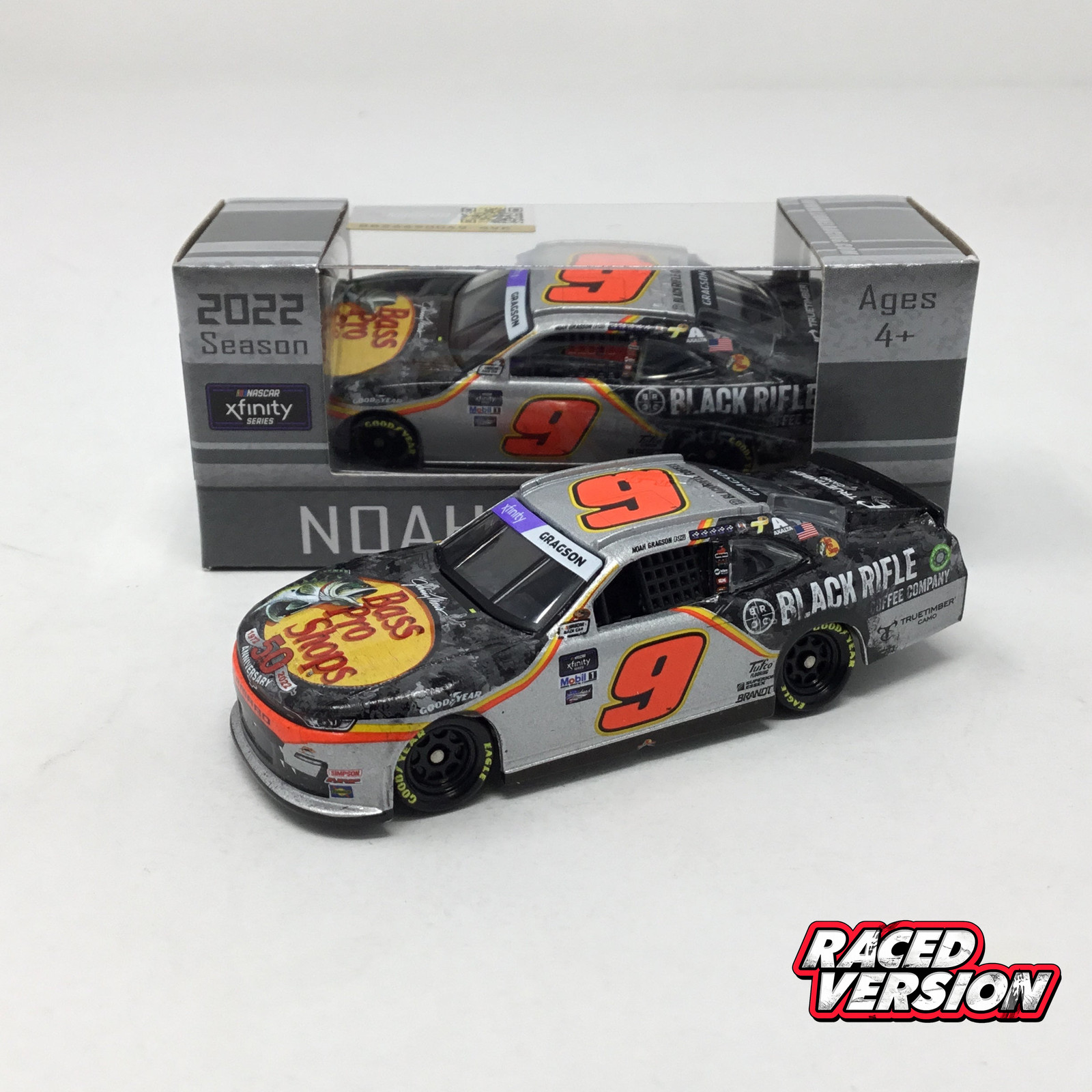 Noah Gragson 2022 Bass Pro Shops Bristol Race Win 1:64 Diecast
