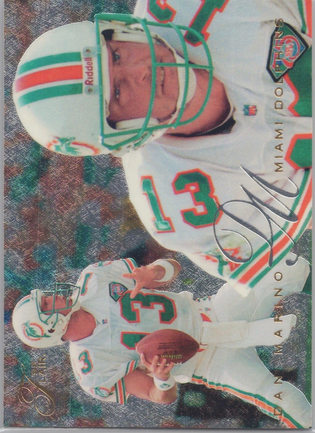 Dan Marino 1995 Flair Miami Dolphins